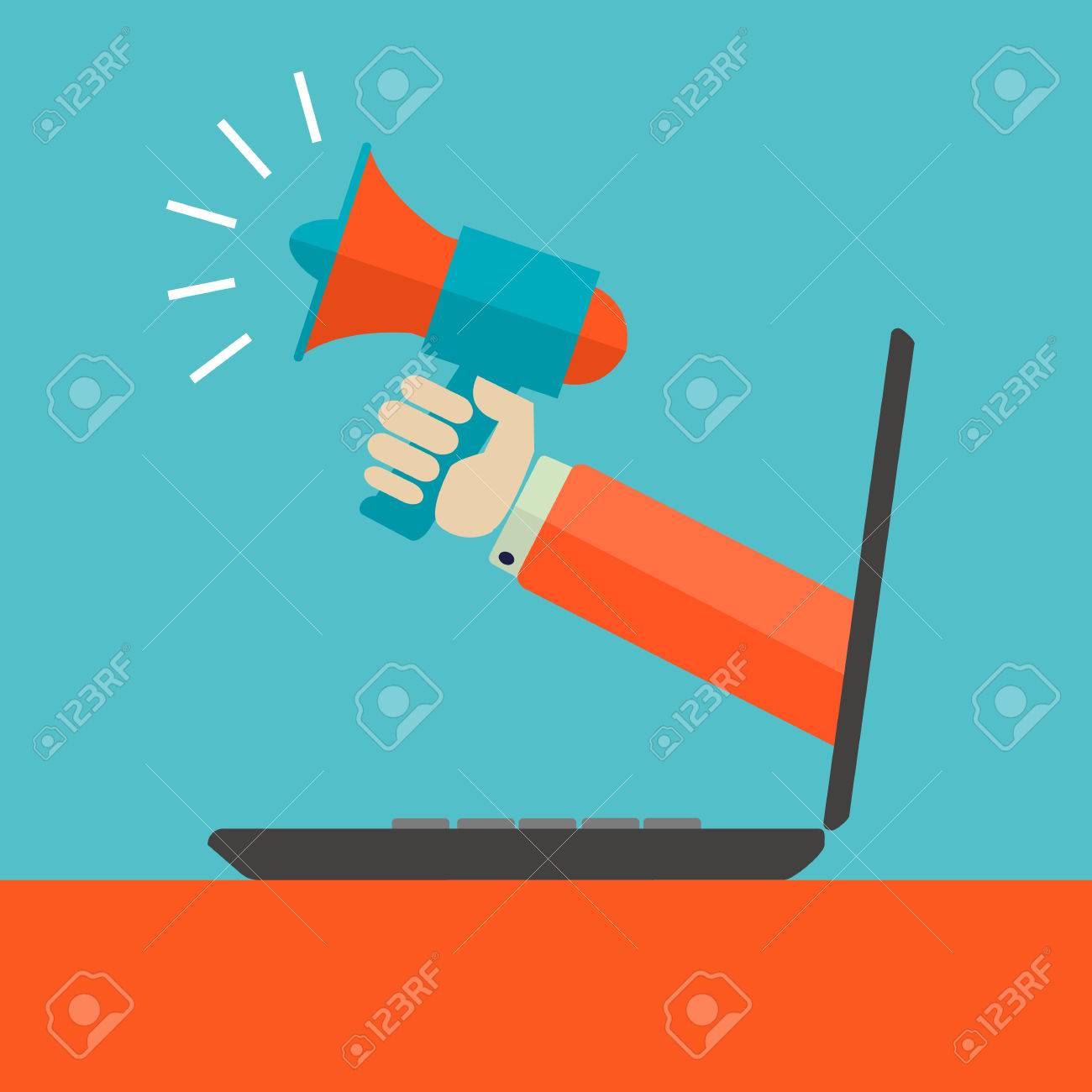 digital marketing advertisment vector concept royalty free cliparts