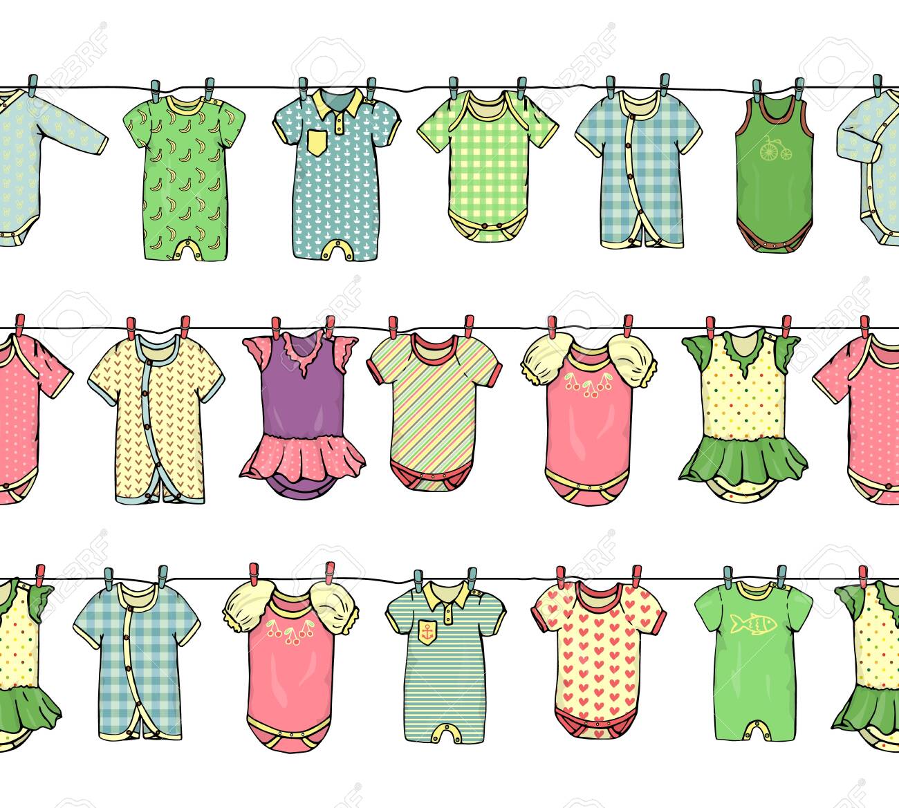 bright baby clothes