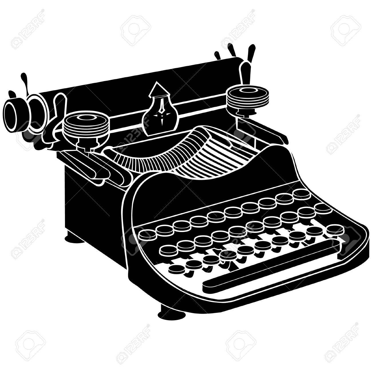Detailed Vector Illustration Of A Manual Typewriter Royalty Free Cliparts Vectors And Stock Illustration Image Detailed Vector Illustration Of A Manual Typewriter Royalty Free Cliparts Vectors And Stock Illustration Image