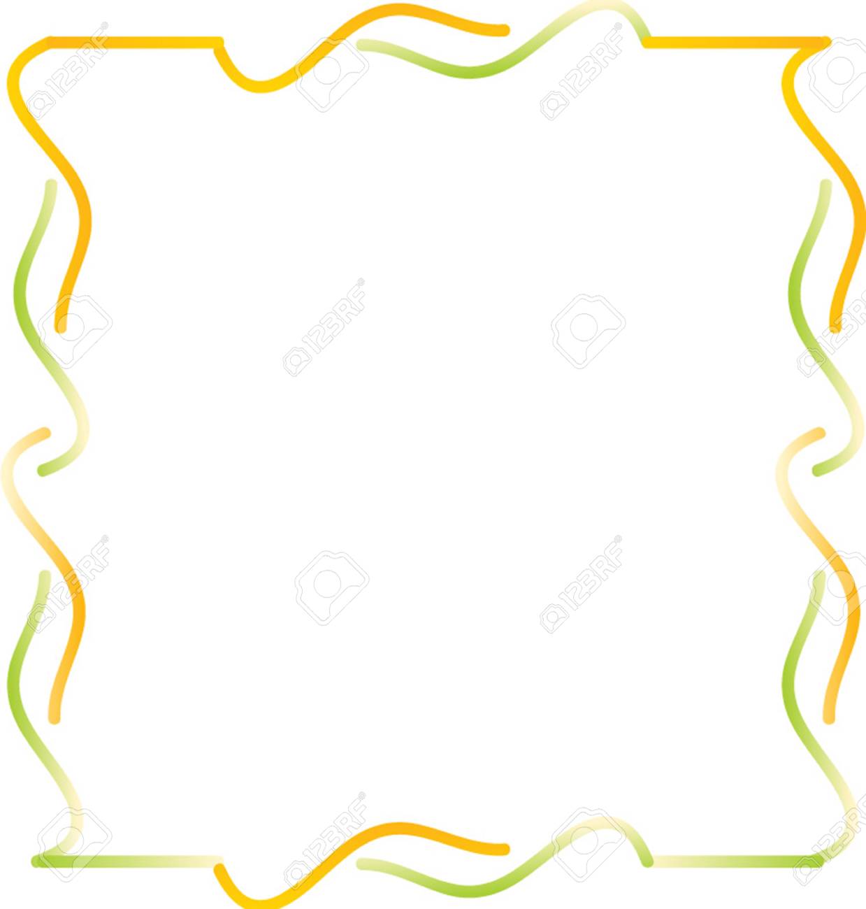 フラットは イラストレーター要素の枠線の色 のイラスト素材 ベクタ Image