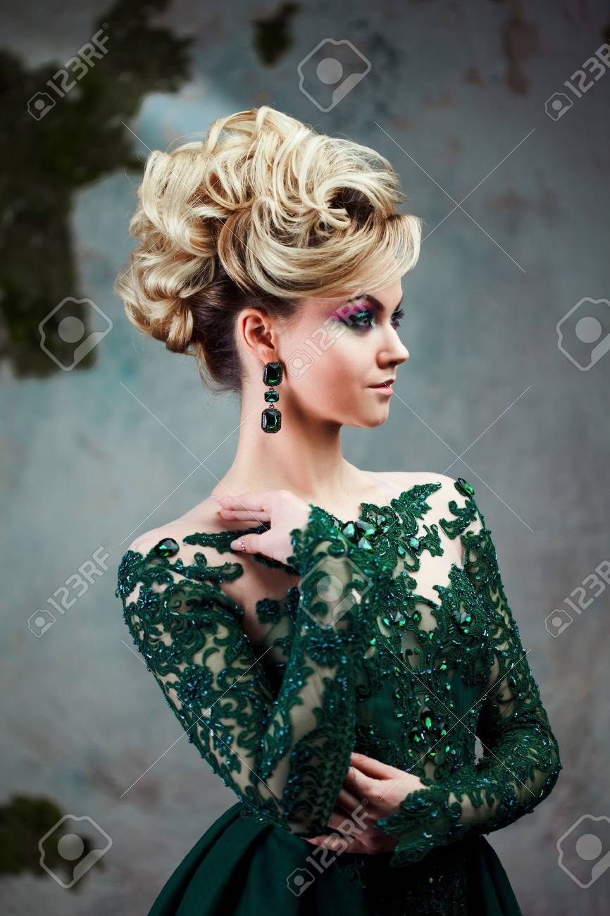 belle robe verte