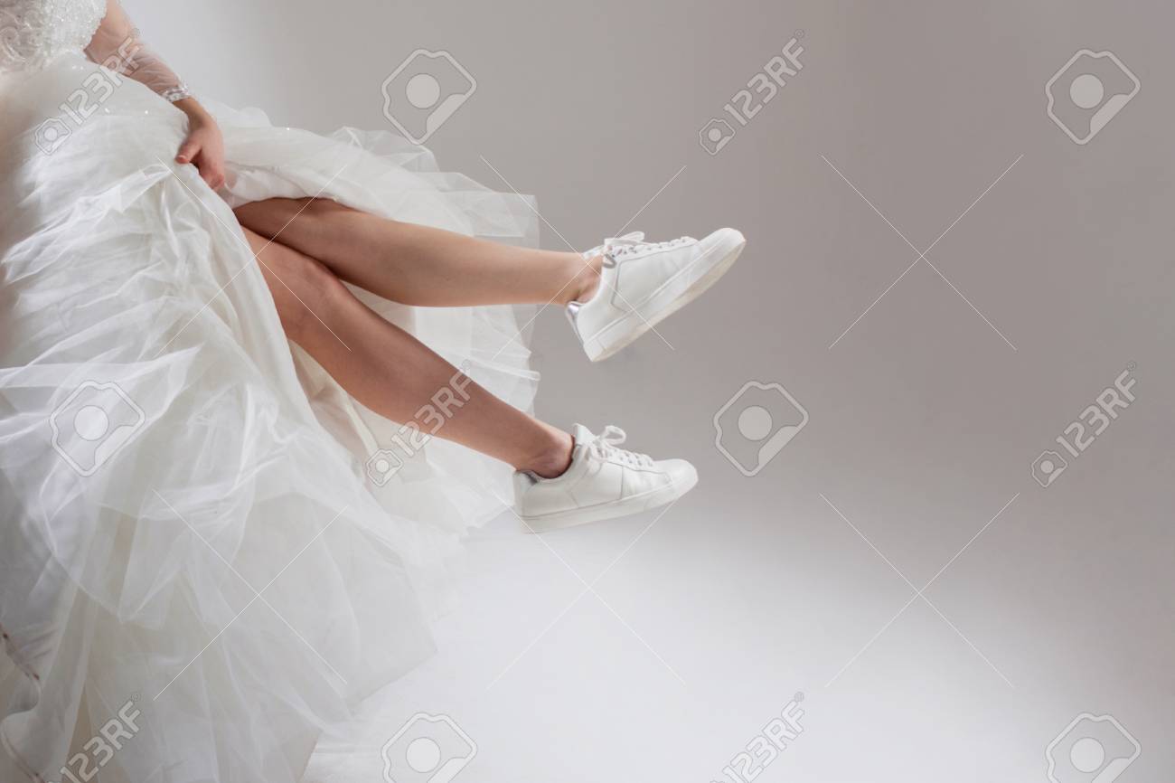 wedding white sneakers