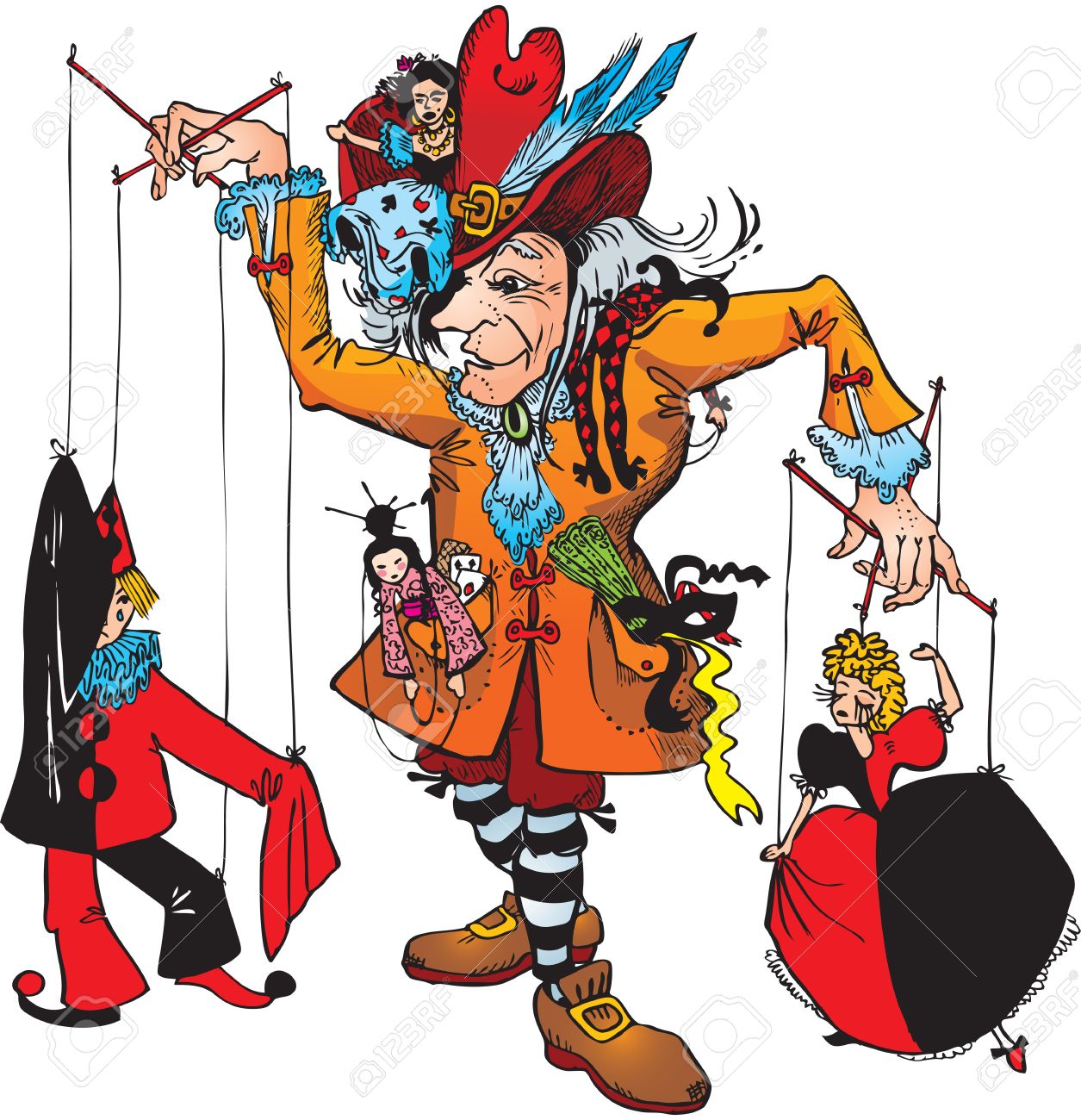 フランスピエロ操り人形