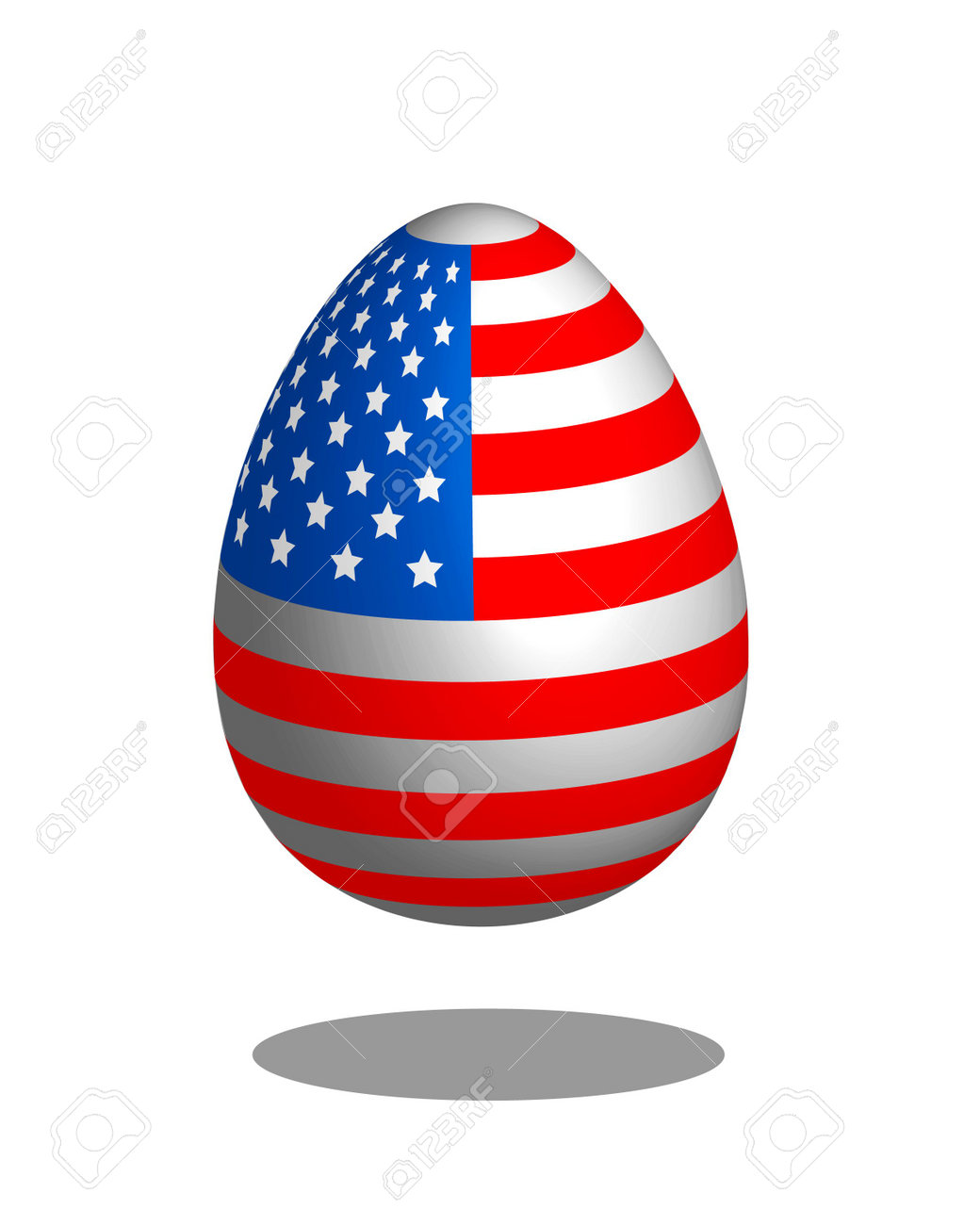 3 d easter egg with american flag wrapped around digital illustration contains clipping - Easter Egg Images 3 3 d easter egg with american flag wrapped around digital illustration contains clipping - Easter Egg Images 3