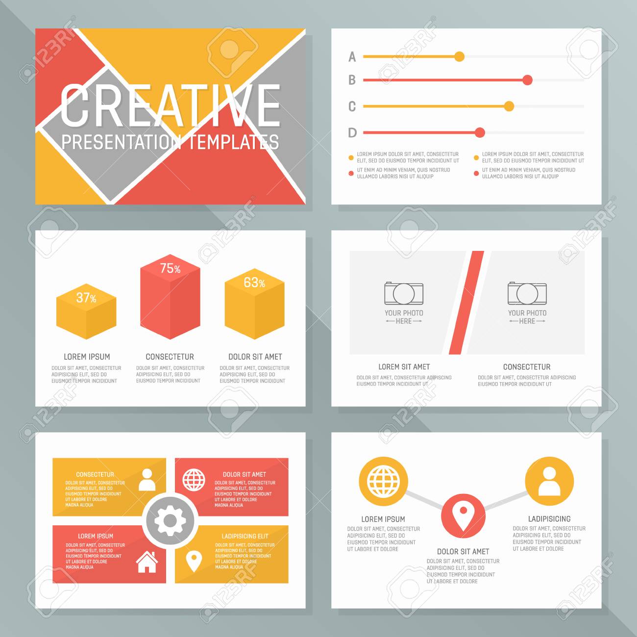 template for presentation slides