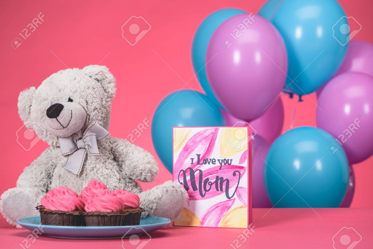 i love you mom teddy bear