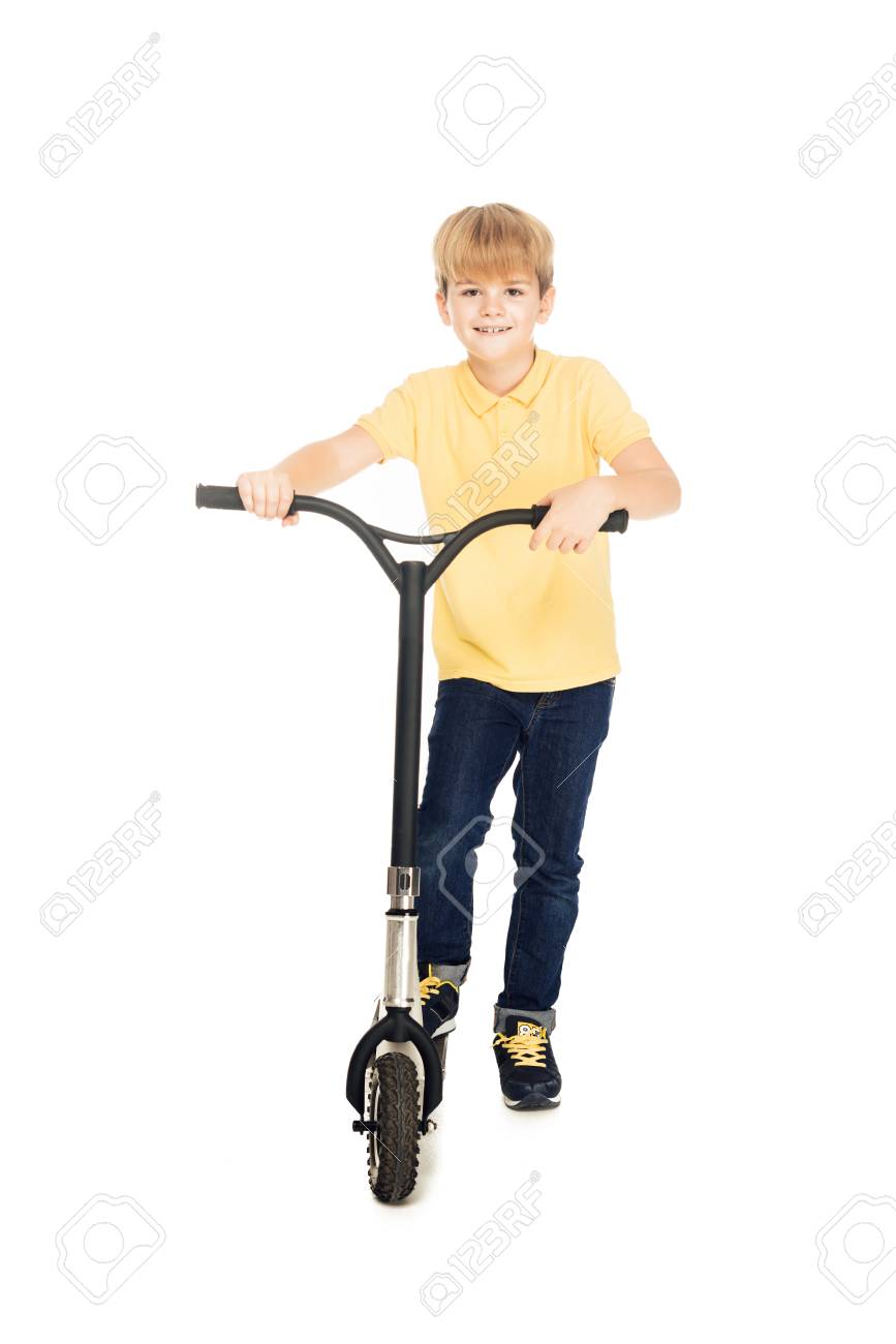 little boy scooter
