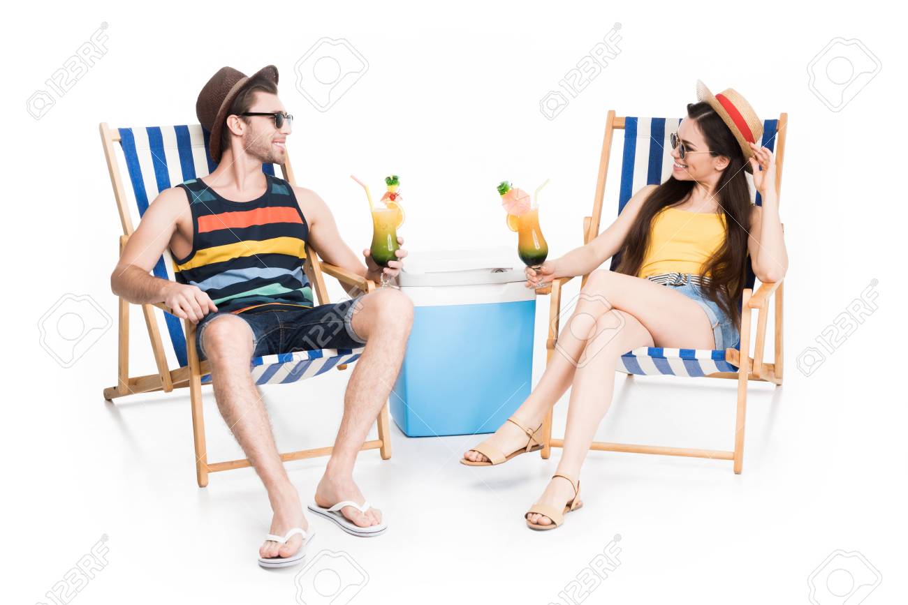 cooler box with chairs