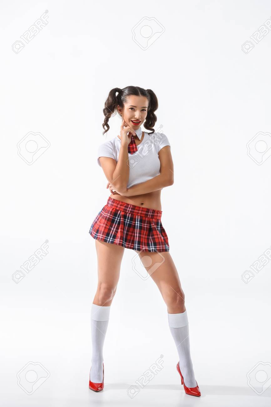 schoolgirl mini skirt 