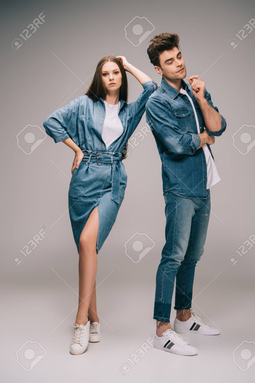 girlfriend denim dress