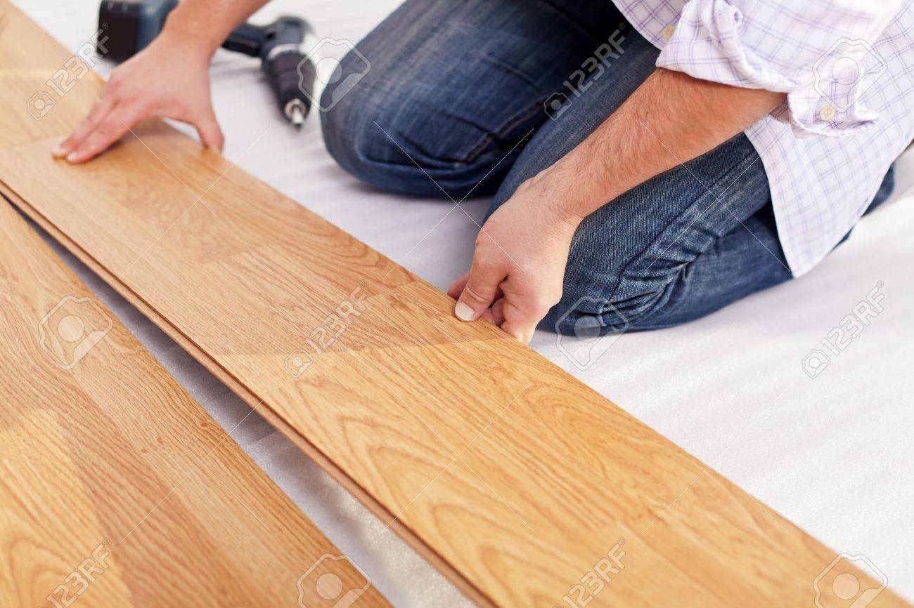 Installing Laminate Flooring Fitting The Next Piece Focus On