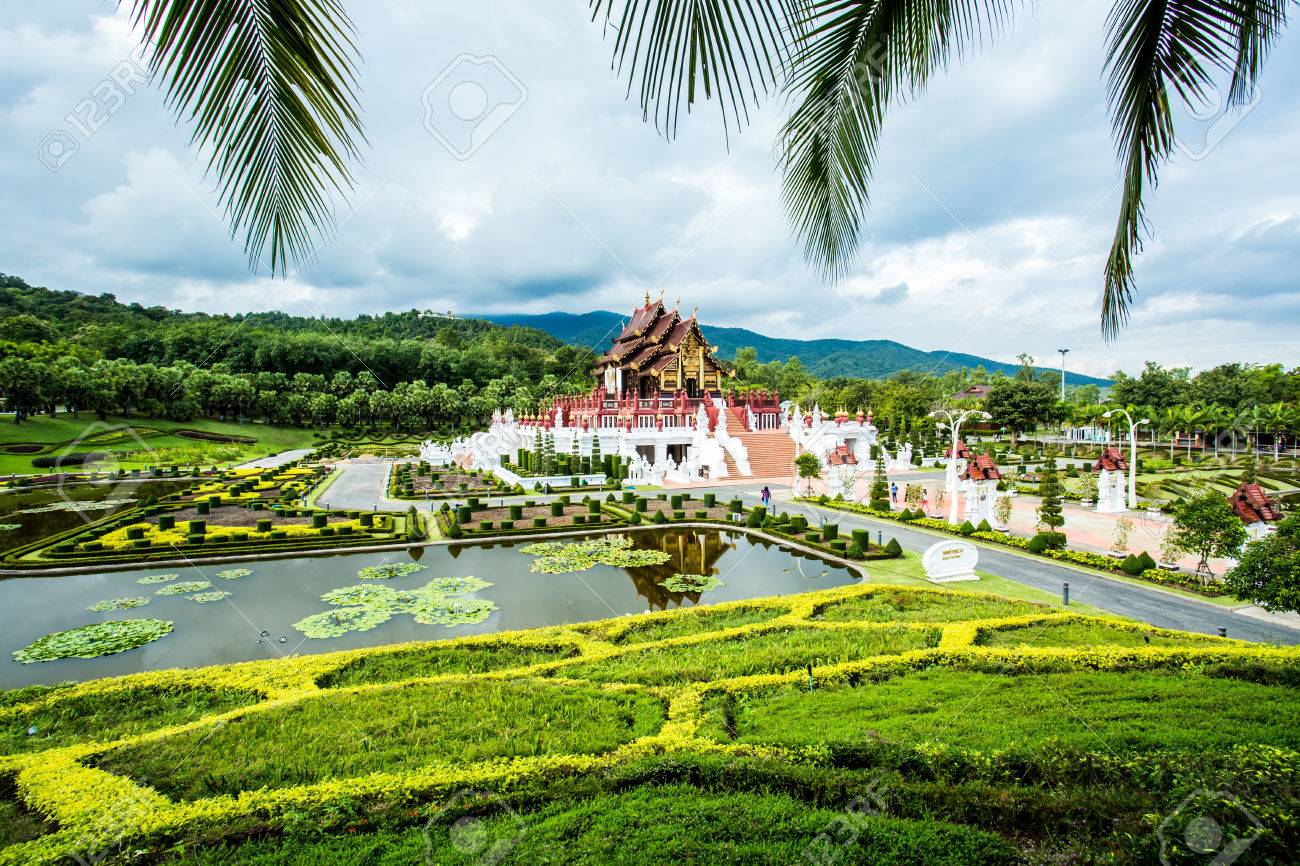 Horkumluang In The Royal Flora Garden Chiangmai Thailand Stock Photo, Picture And Royalty Free Image. Image 33536365.