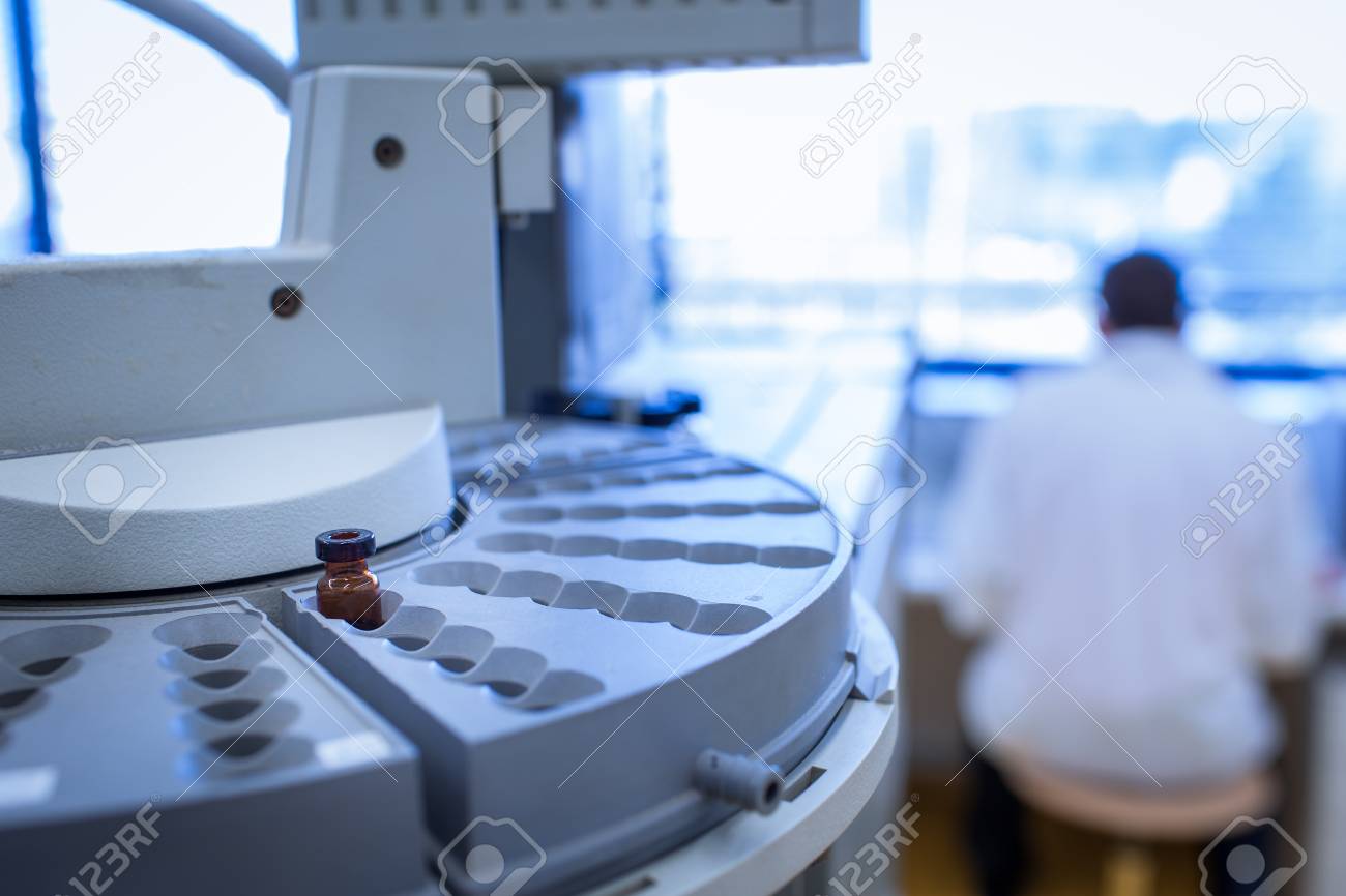 Chemistry lab (shallow DOF; color toned image) - 96231471 Chemistry lab (shallow DOF; color toned image) - 96231471