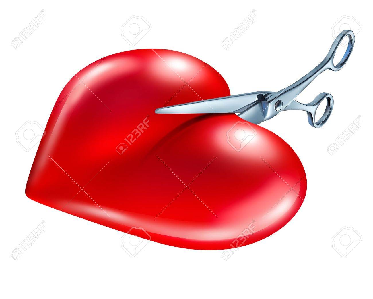 Breaking Off And Break Up Symbol Of Couple In Crisis Ending A Love Relationship As A Breaking Off And Break Up Symbol Of Couple In Crisis Ending A Love Relationship As A