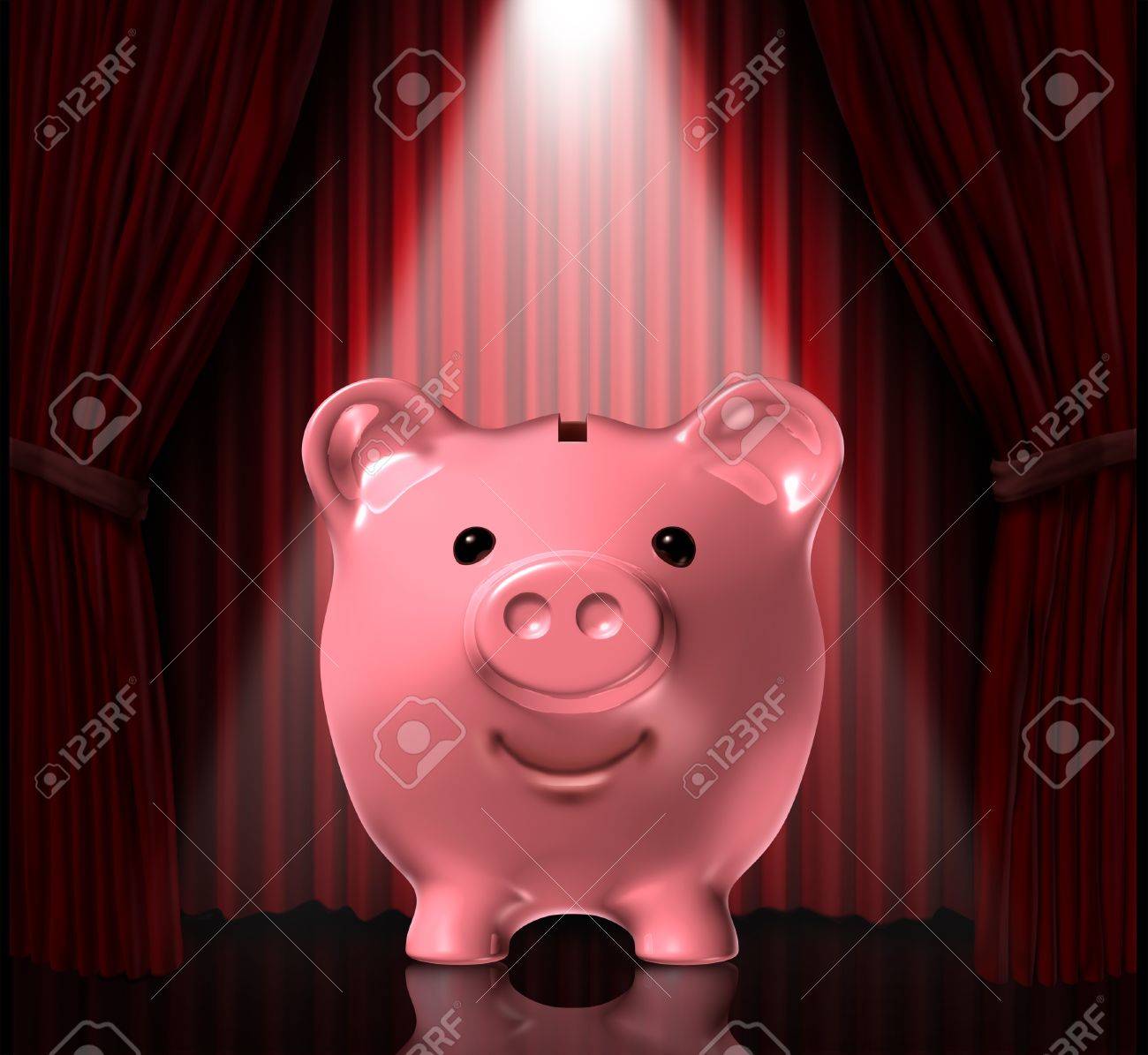 elegant piggy bank