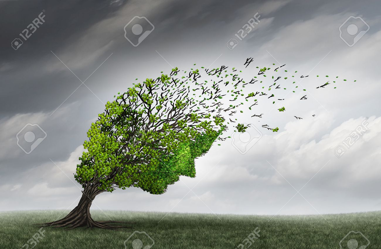 Psychological Trouble And Mental Health Adversity Crisis As A.. Stock  Photo, Picture And Royalty Free Image. Image 63825878.