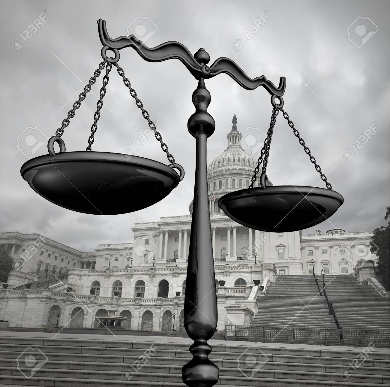 United States Government Legislation And Federal Law Symbol Stock Photo,  Picture and Royalty Free Image. Image 109519700.