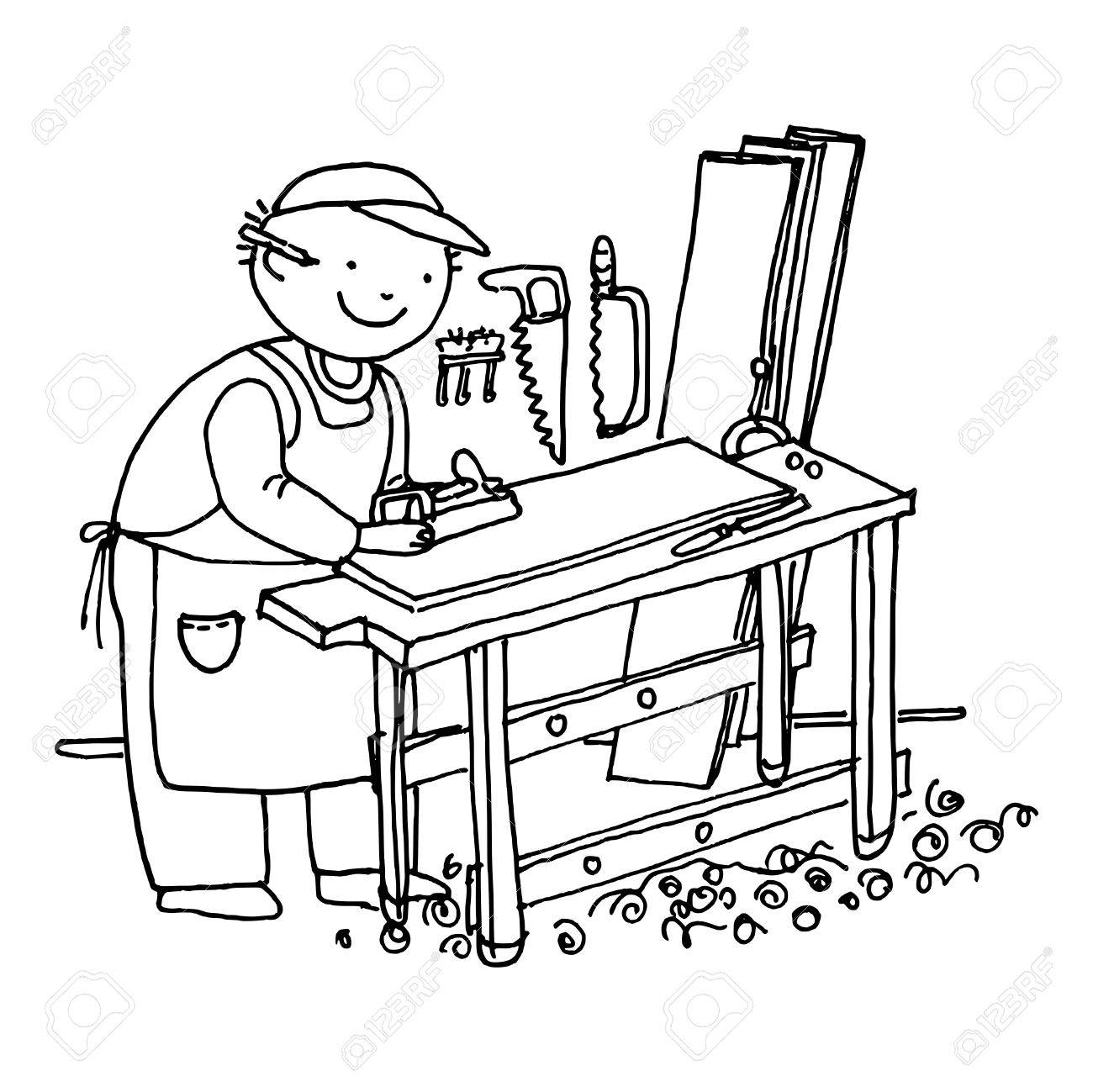 Carpenter Cabinetmaker Vector Doodle Hand Drawn Sketch Royalty Free Cliparts Vectors And Stock Illustration Image 82662398 Carpenter Cabinetmaker Vector Doodle Hand Drawn Sketch Royalty Free Cliparts Vectors And Stock Illustration Image 82662398
