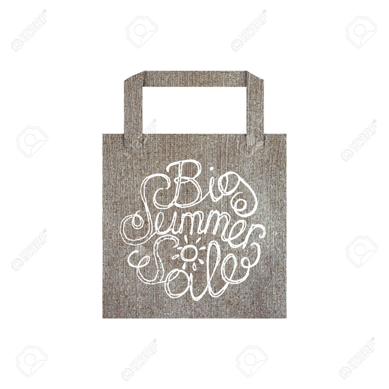 Download Vector Eco Bag Mockup Template With Lettering Element Isolated Royalty Free Cliparts Vectors And Stock Illustration Image 41777998