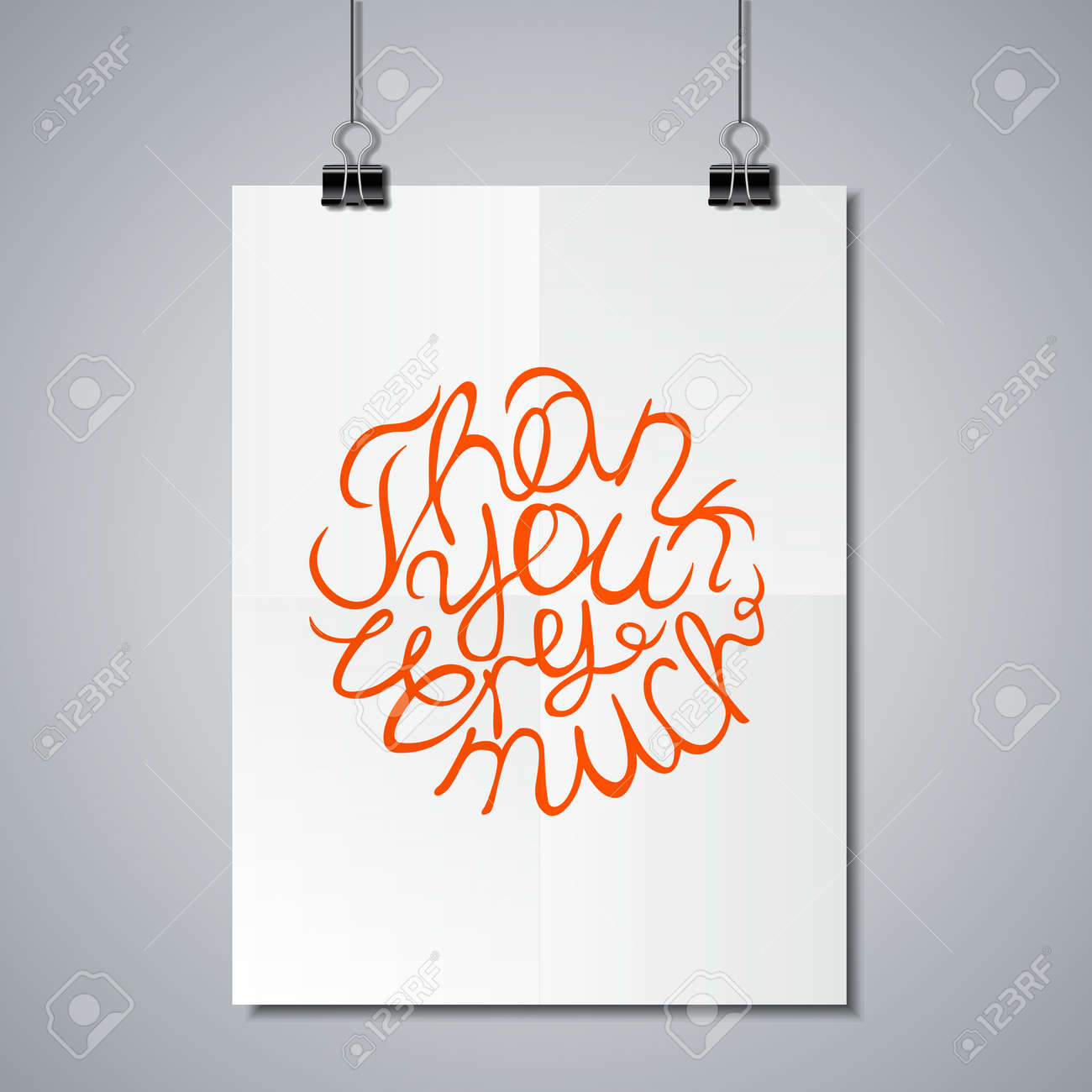 thank you poster templates