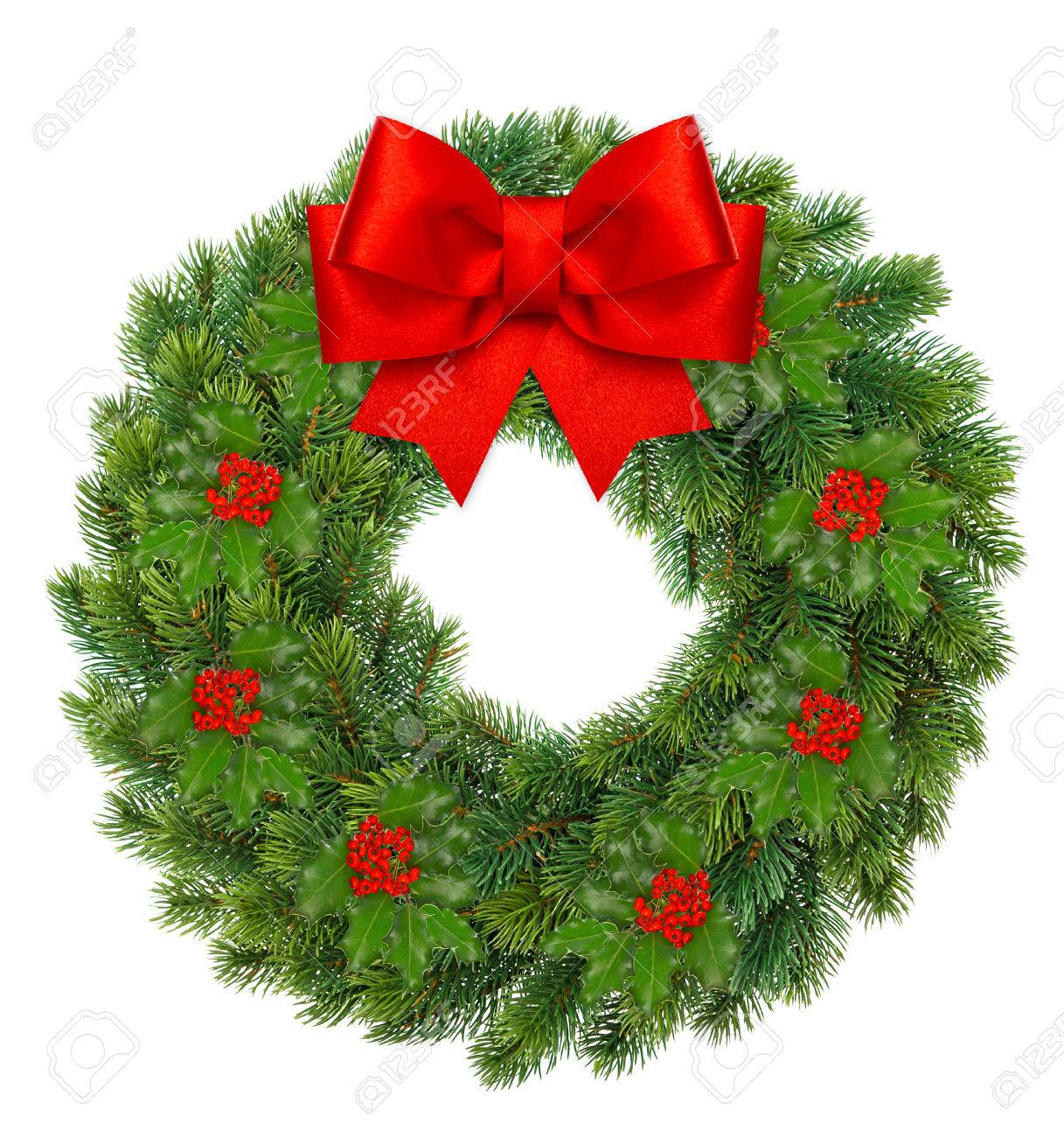 guirlande noel vert et rouge