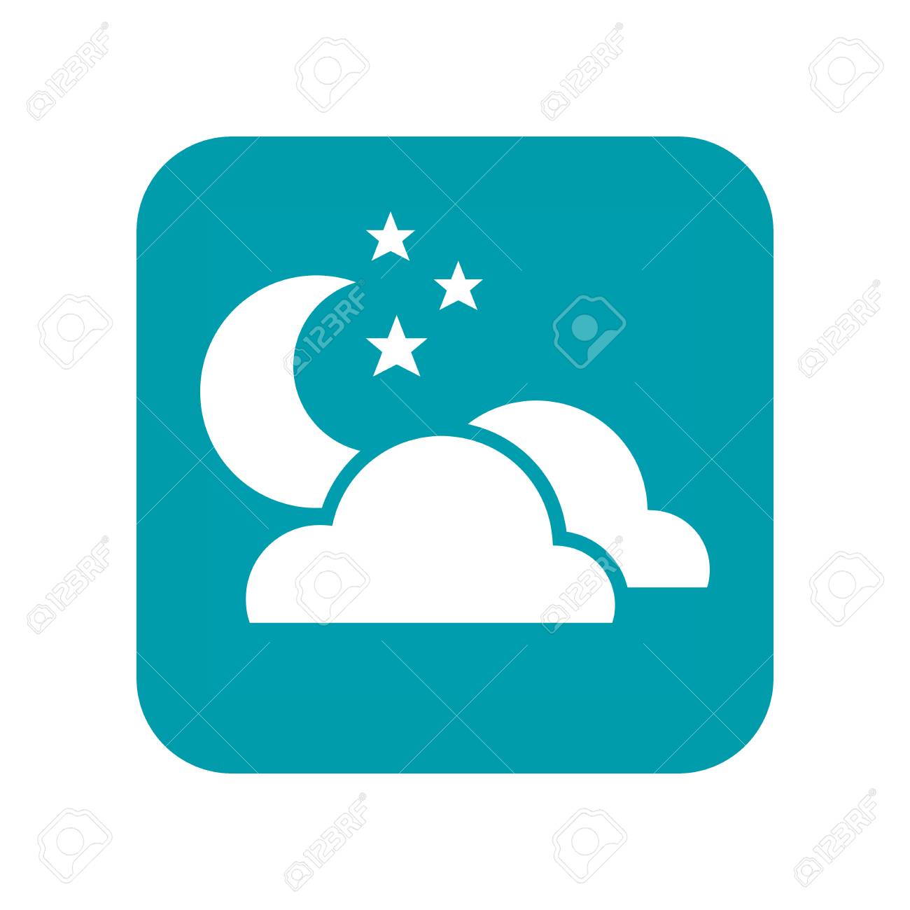 天気予報 アイコンまたは白い背景で隔離の符号 ベクトルのイラスト素材 ベクタ Image