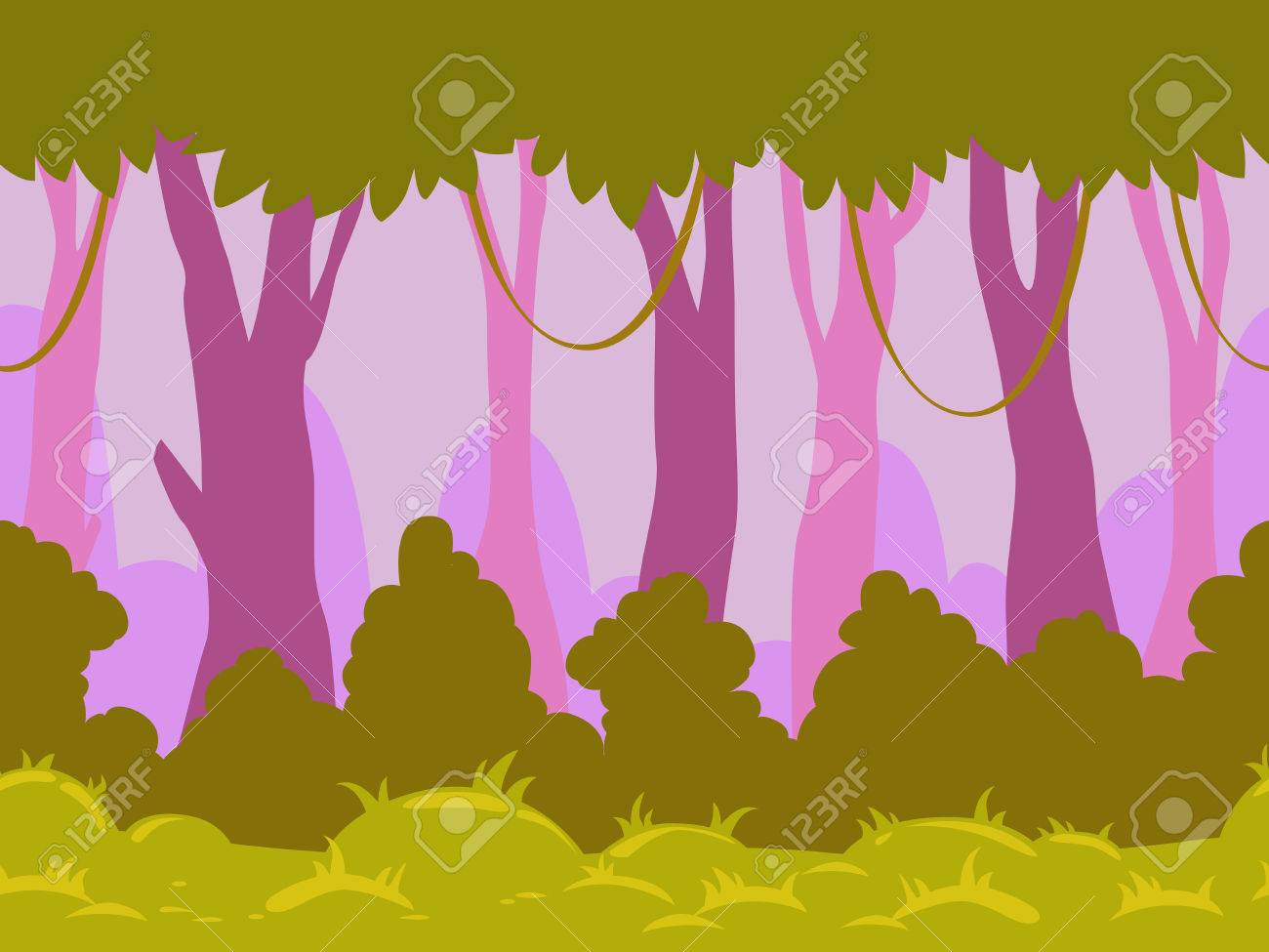 漫画のフラット シームレスな風景 ゲーム デザインの視差効果のレイヤーを分離 のイラスト素材 ベクタ Image 漫画のフラット シームレスな風景 ゲーム デザインの視差効果のレイヤーを分離 のイラスト素材 ベクタ Image