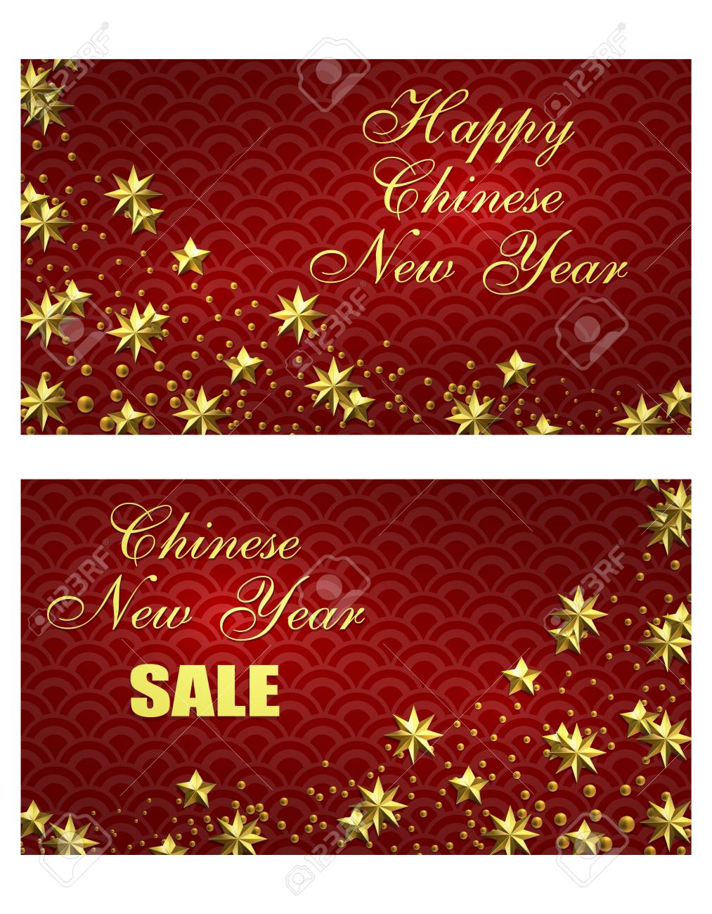 new year business card