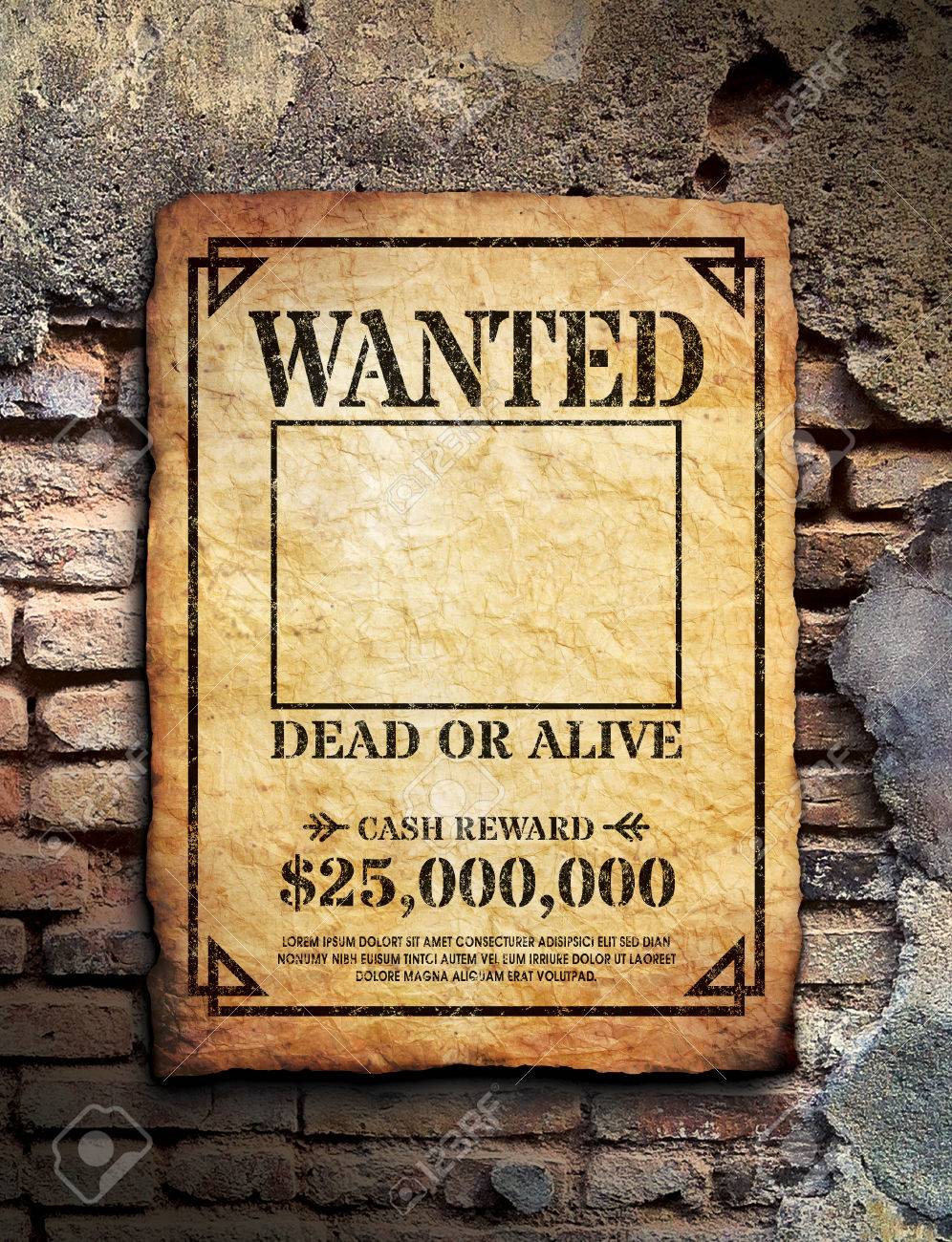 指名手配のポスター の写真素材 画像素材 Image