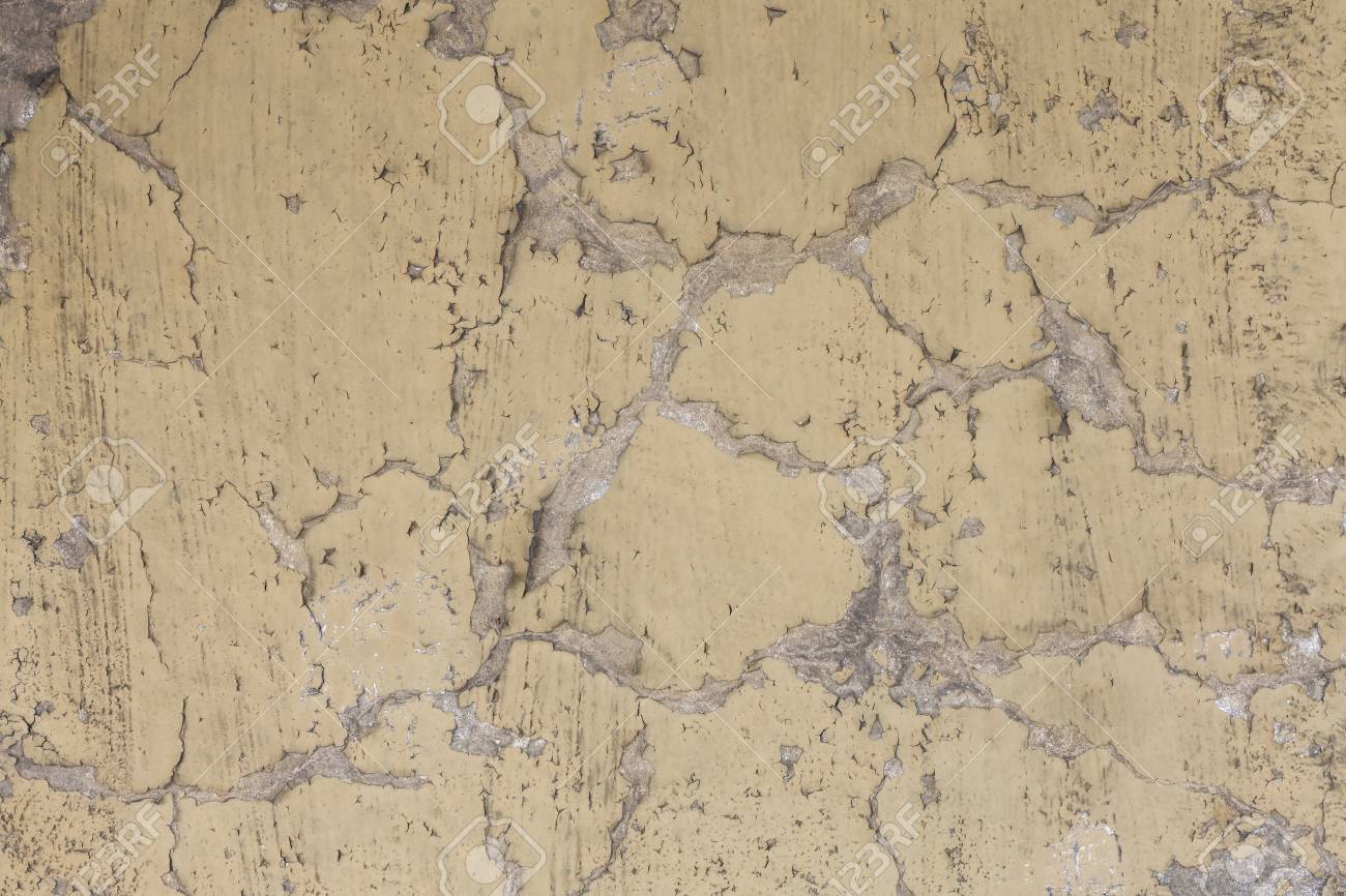 old wall paint pattern on the concrete wall stock photo picture