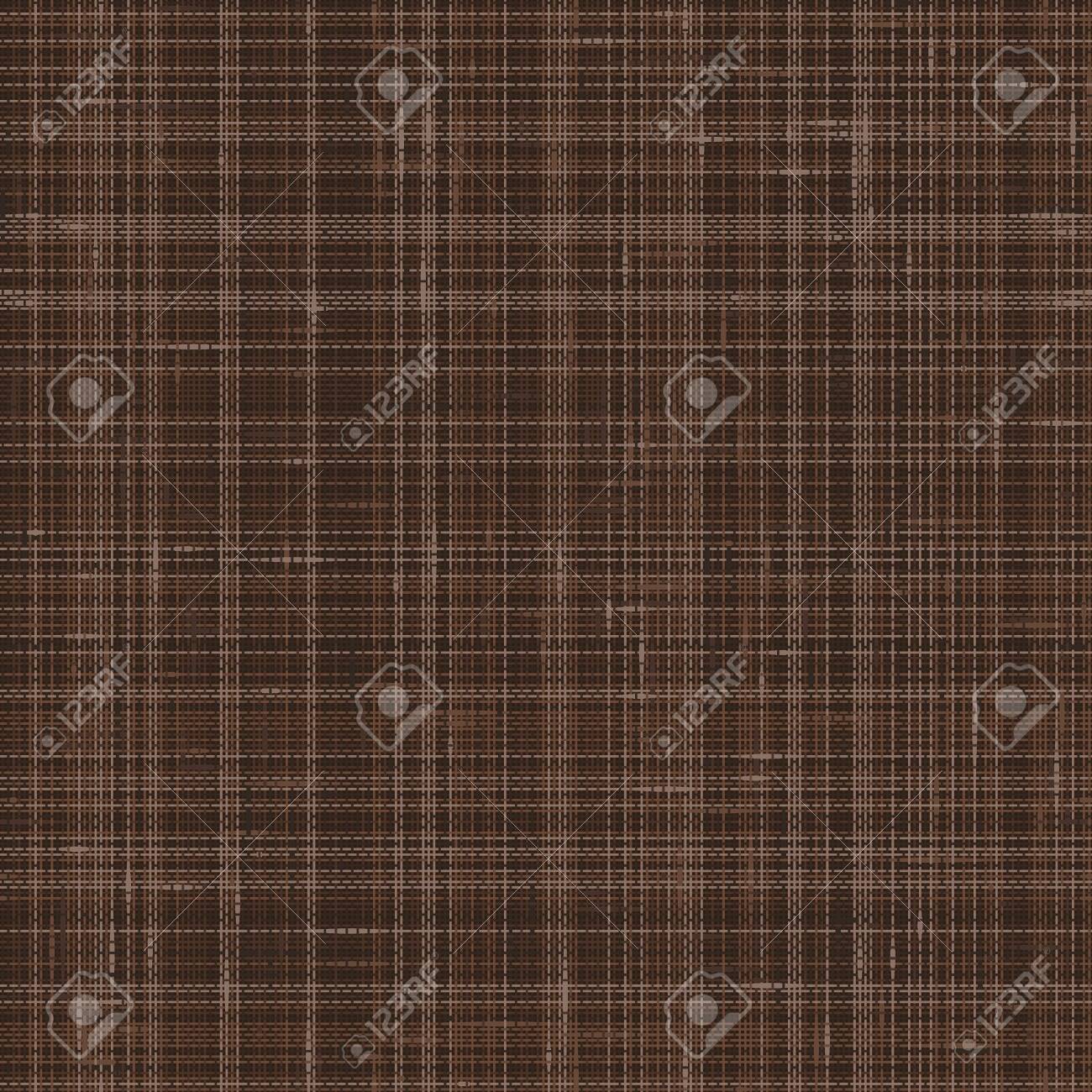 Dark Brown French Linen Texture Background. Variegated Flax Fibre Seamless Pattern. Organic Yarn Close Up Weave Faux Fabric for Wallpaper, Sack Cloth Packaging, Canvas. Vector EPS10 . - 135743545 Dark Brown French Linen Texture Background. Variegated Flax Fibre Seamless Pattern. Organic Yarn Close Up Weave Faux Fabric for Wallpaper, Sack Cloth Packaging, Canvas. Vector EPS10 . - 135743545