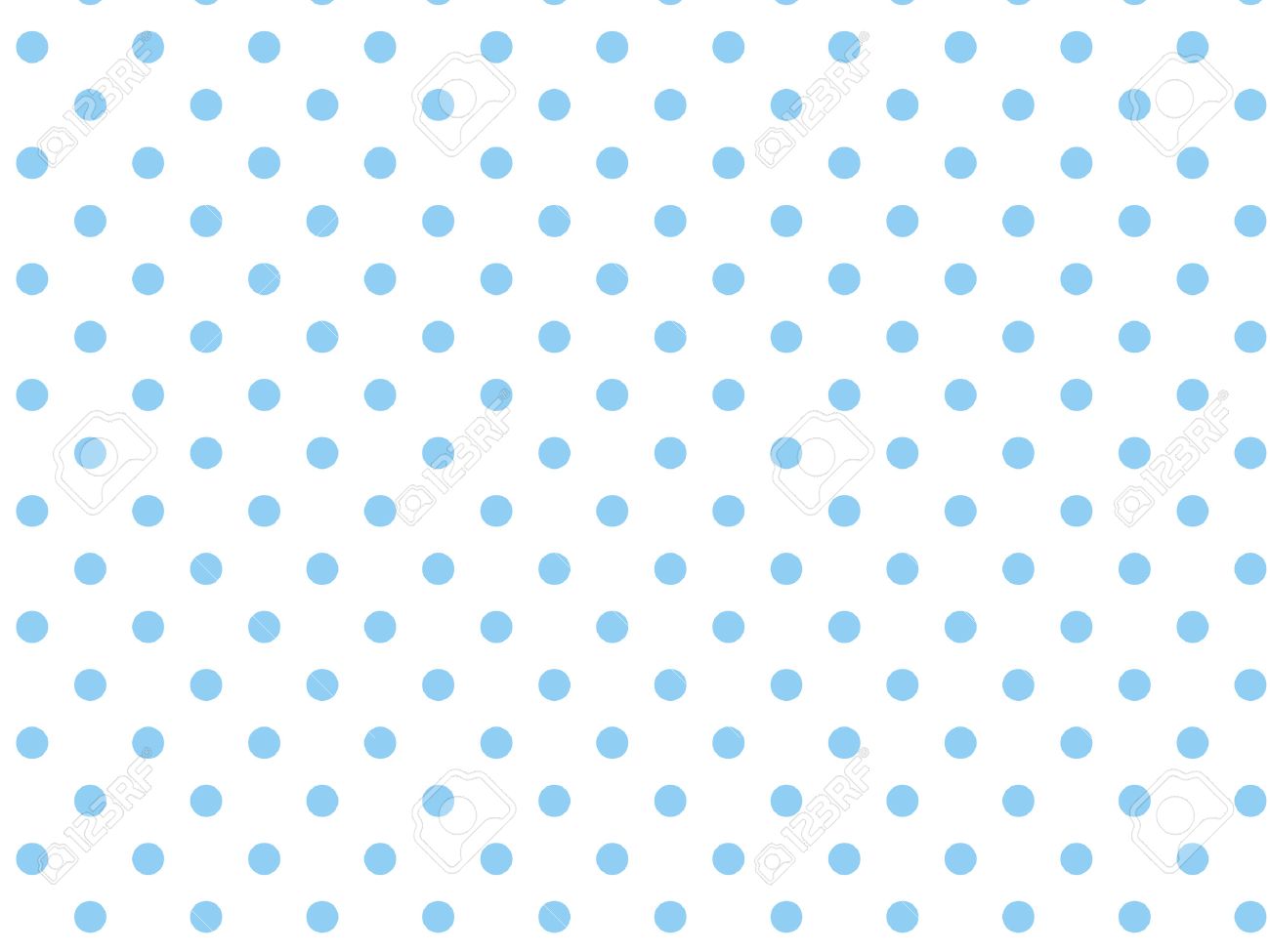 白い背景の青い水玉模様 のイラスト素材 ベクタ Image