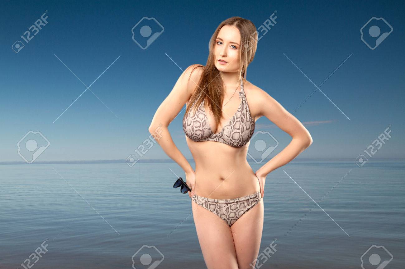 Sexy girl with big breasts