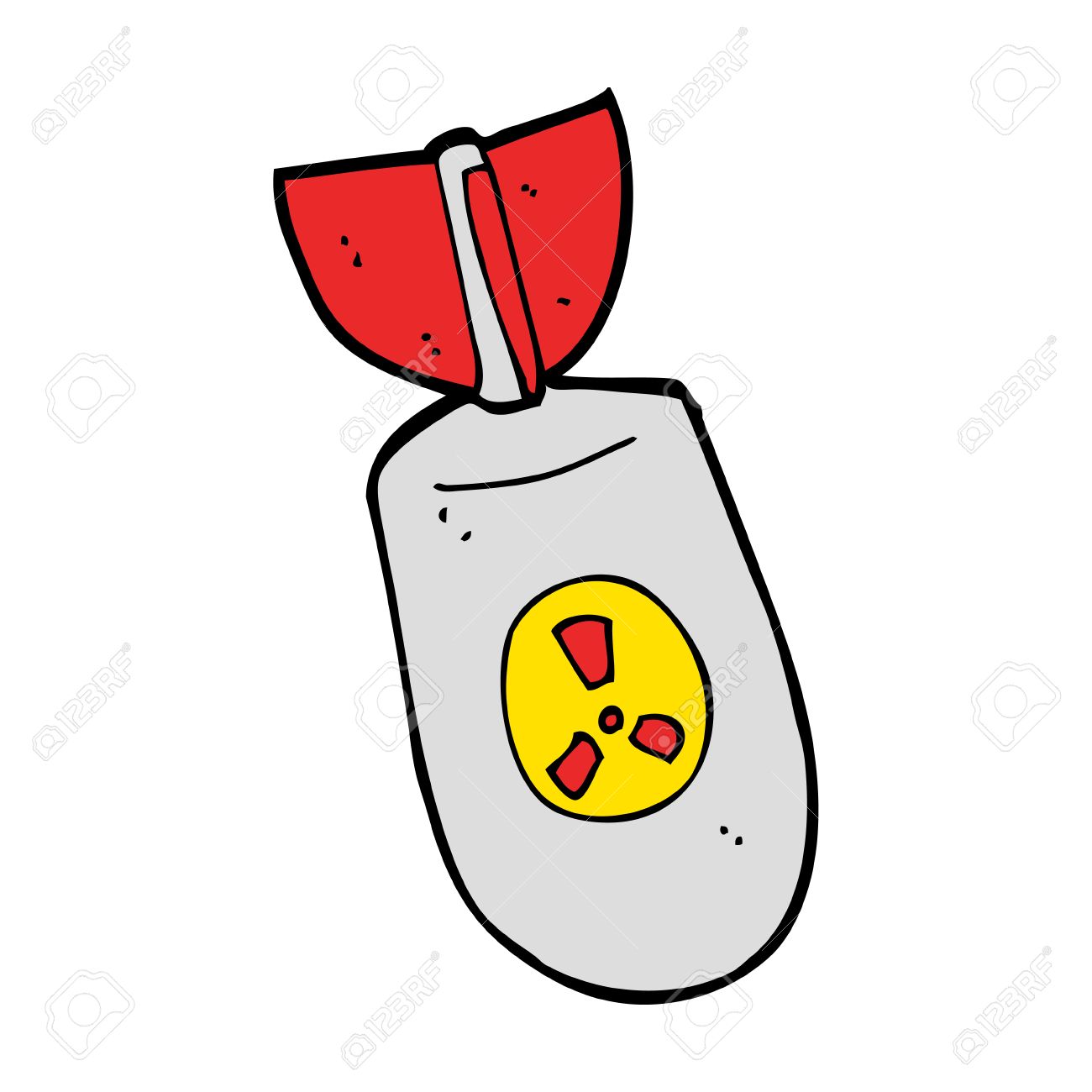 Cartoon Atom Bomb Royalty Free Cliparts Vectors And Stock Illustration Image 24800344