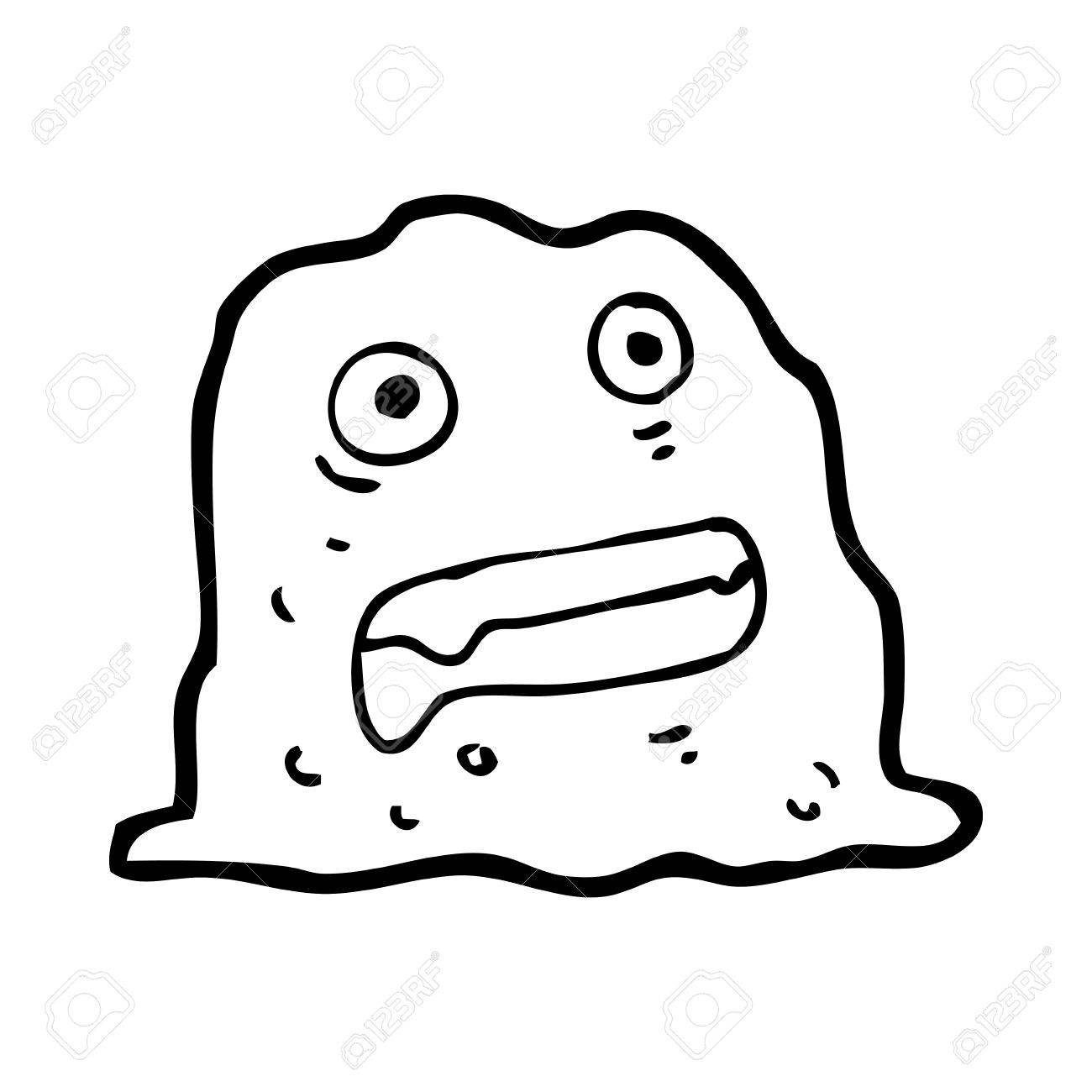 漫画スライム クリーチャー のイラスト素材 ベクタ Image