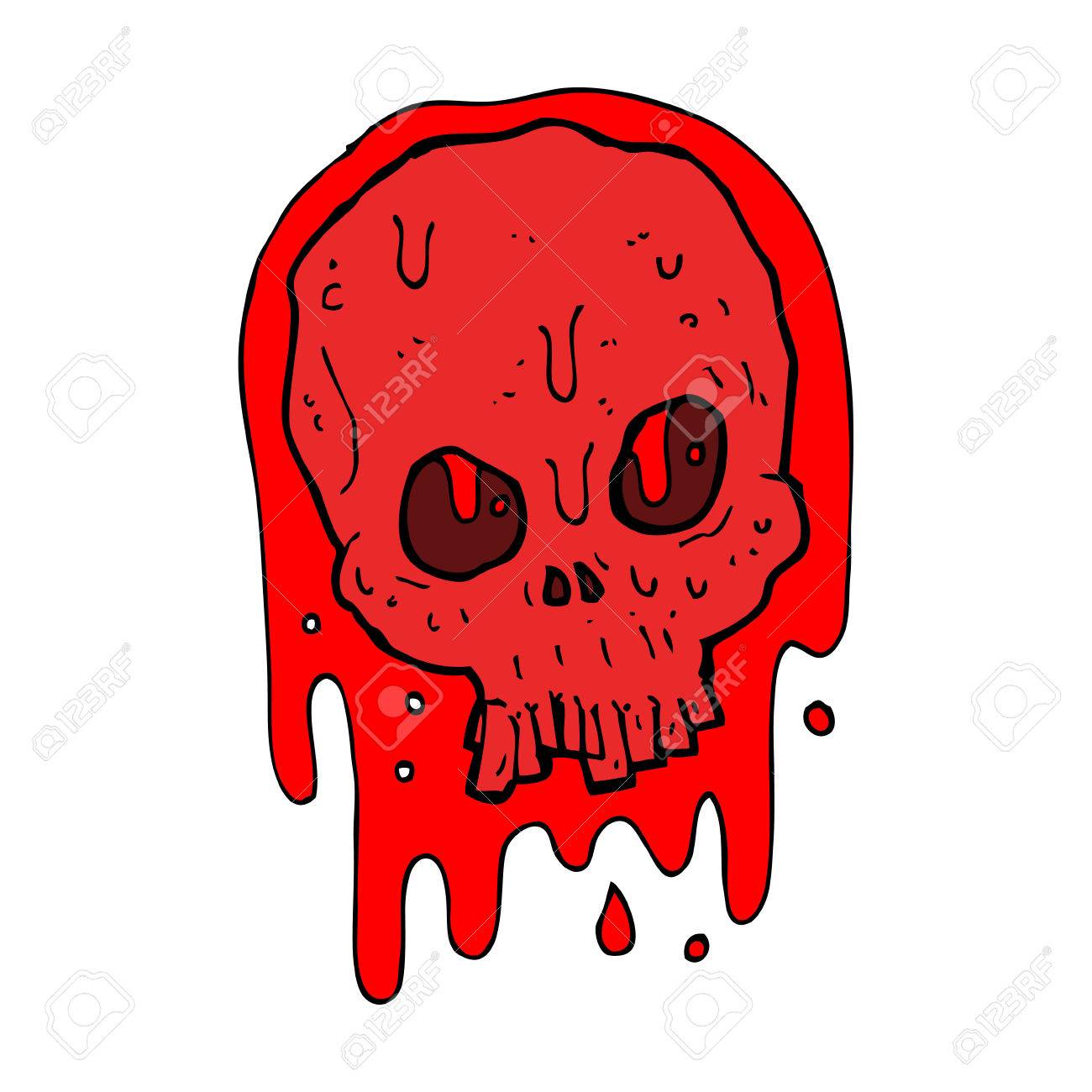 漫画血髑髏 のイラスト素材 ベクタ Image