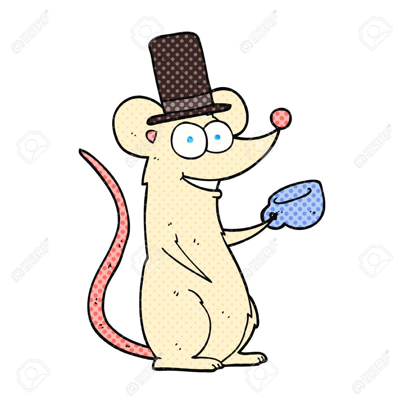 Freihandig Gezeichnete Cartoon Maus Mit Teetasse Lizenzfrei Nutzbare Vektorgrafiken Clip Arts Illustrationen Image 53325279