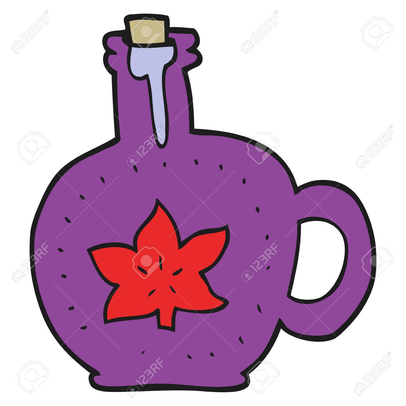 フリーハンドの描画漫画メープル シロップ のイラスト素材 ベクタ Image