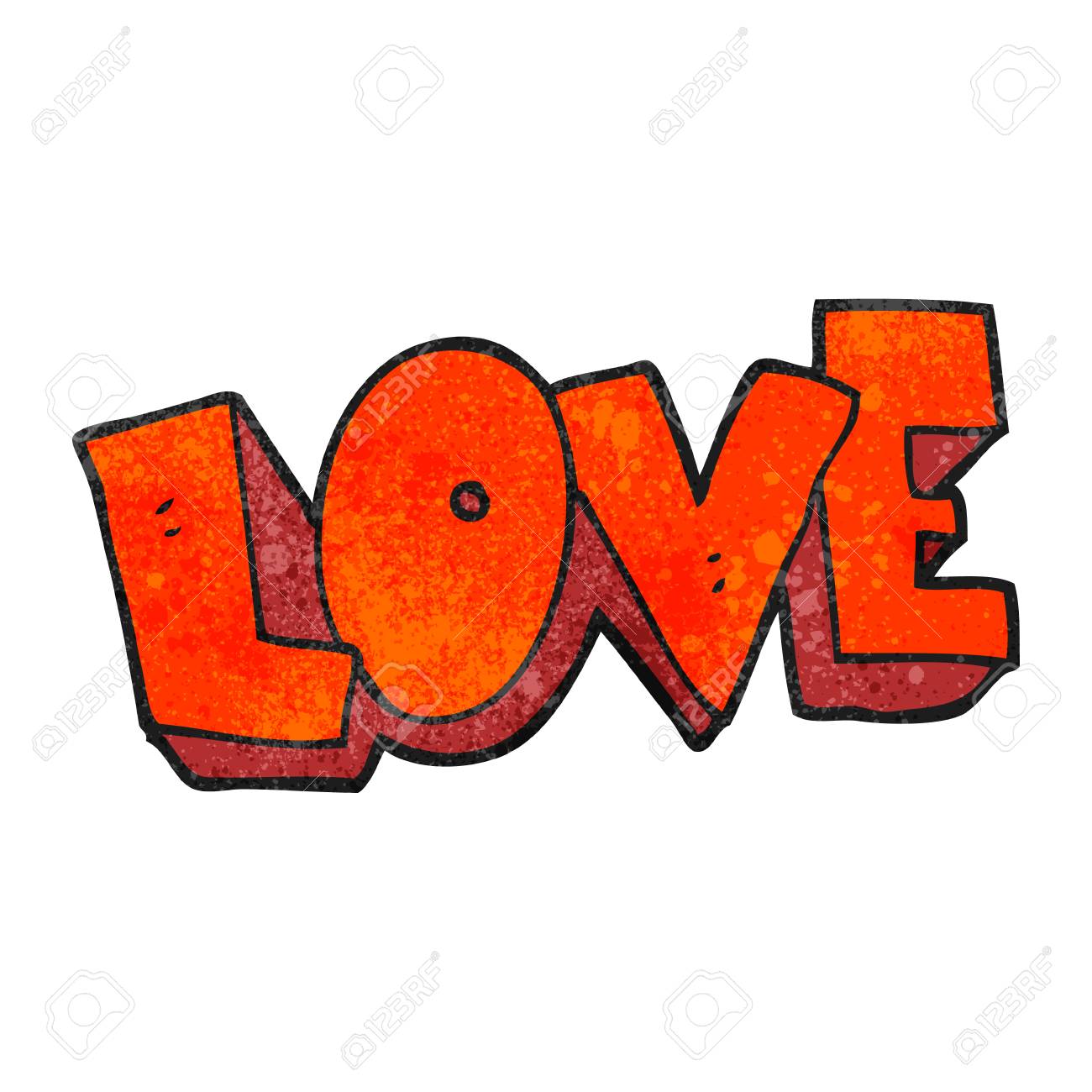 A Pulso Símbolo De Amor De Dibujos Animados Con Textura Ilustraciones Vectoriales Clip Art Vectorizado Libre De Derechos Image 53901348