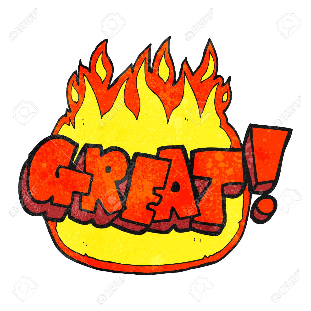 フリーハンド描画テクスチャー漫画素晴らしい シンボルのイラスト素材 ベクタ Image