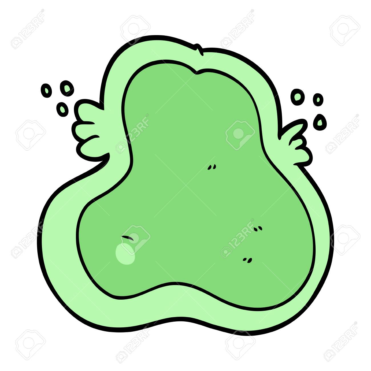 Cartoon Green Amoeba Royalty Free Cliparts Vectors And Stock Illustration Image 94848672