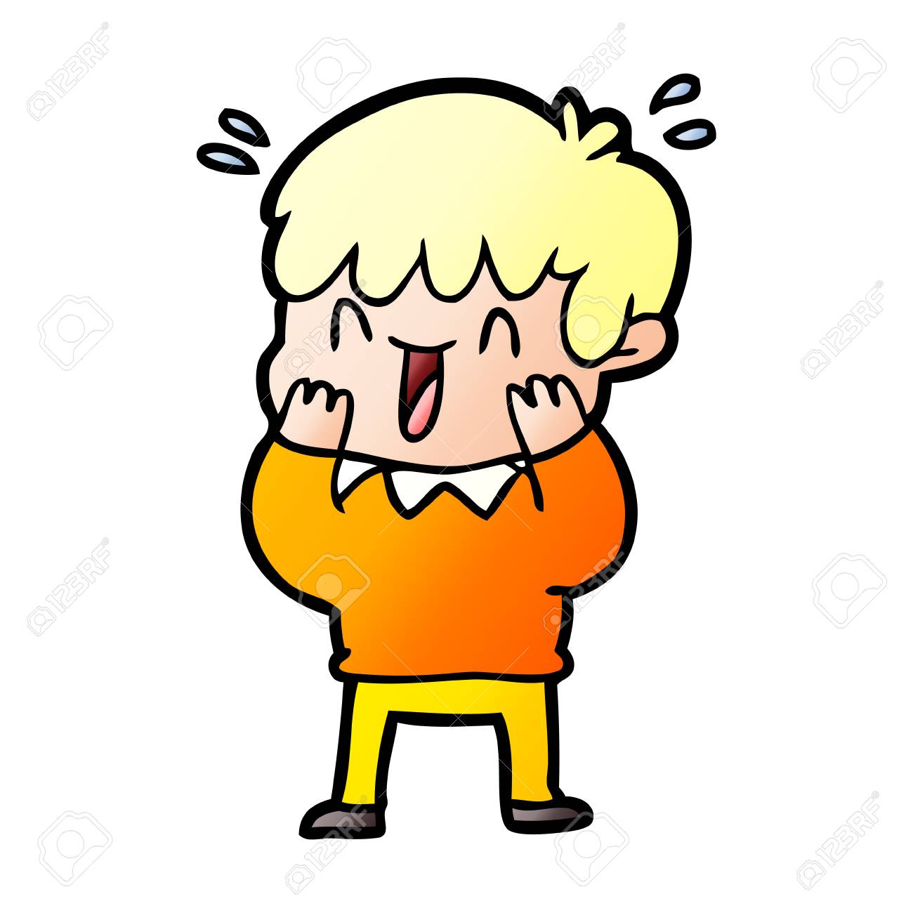 Niño De Risa De Dibujos Animados Ilustraciones Svg, Vectoriales, Clip Art Vectorizado Libre De Derechos. Image 95087529. Niño De Risa De Dibujos Animados Ilustraciones Svg, Vectoriales, Clip Art Vectorizado Libre De Derechos. Image 95087529.