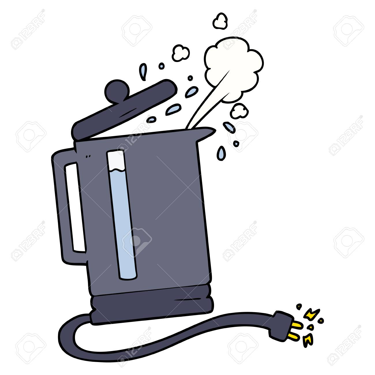 Hervidor de agua hirviendo, el icono de estilo de dibujos 072109 HERVIDOR FAGOR TK 100TK 200 1L.