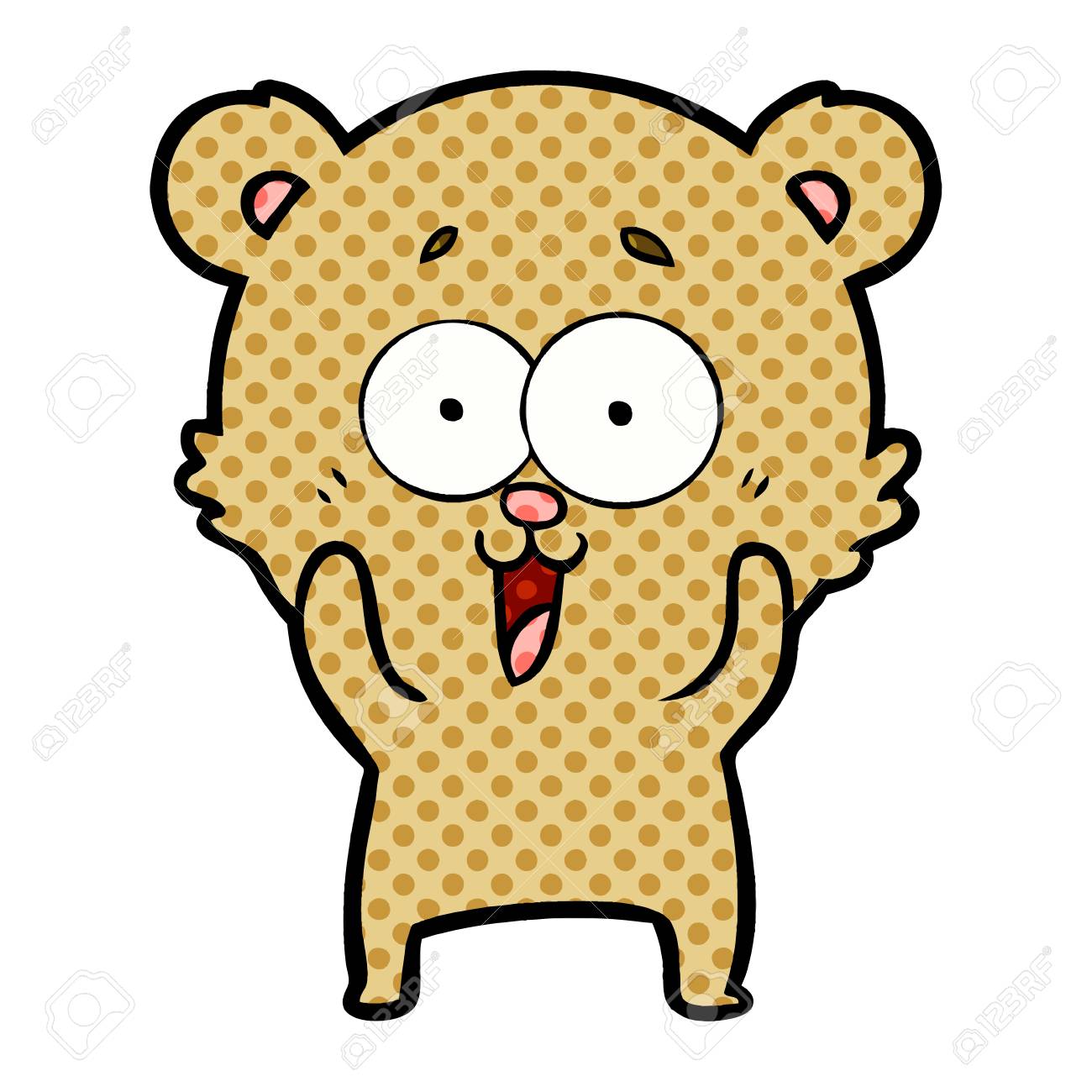 laughing teddy bear