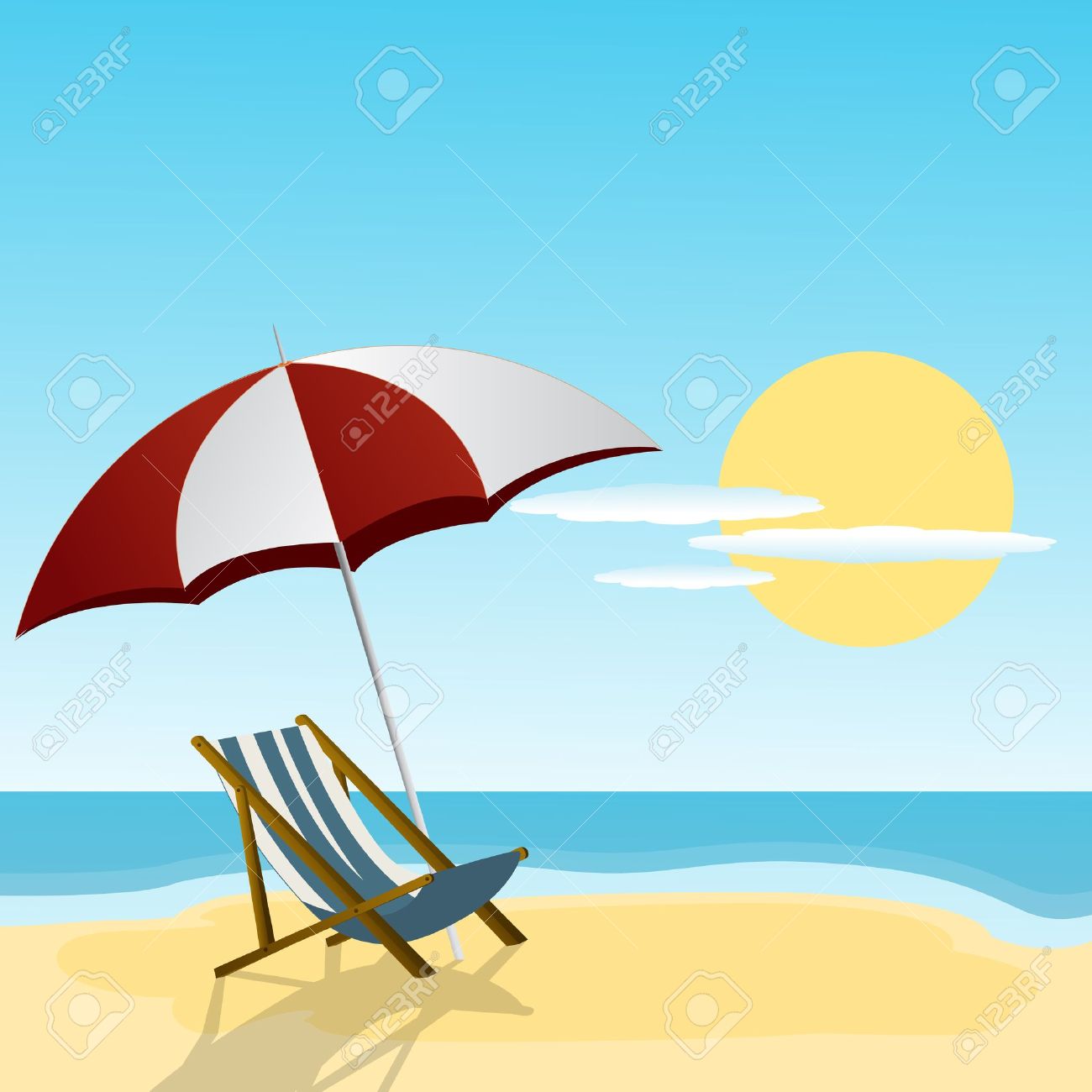Sonnenschirm Strand Comic sdatec.com