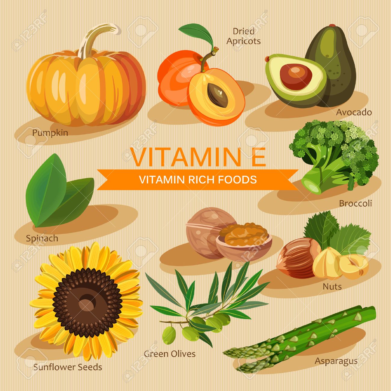 frutas y verduras que contienen vitamina a