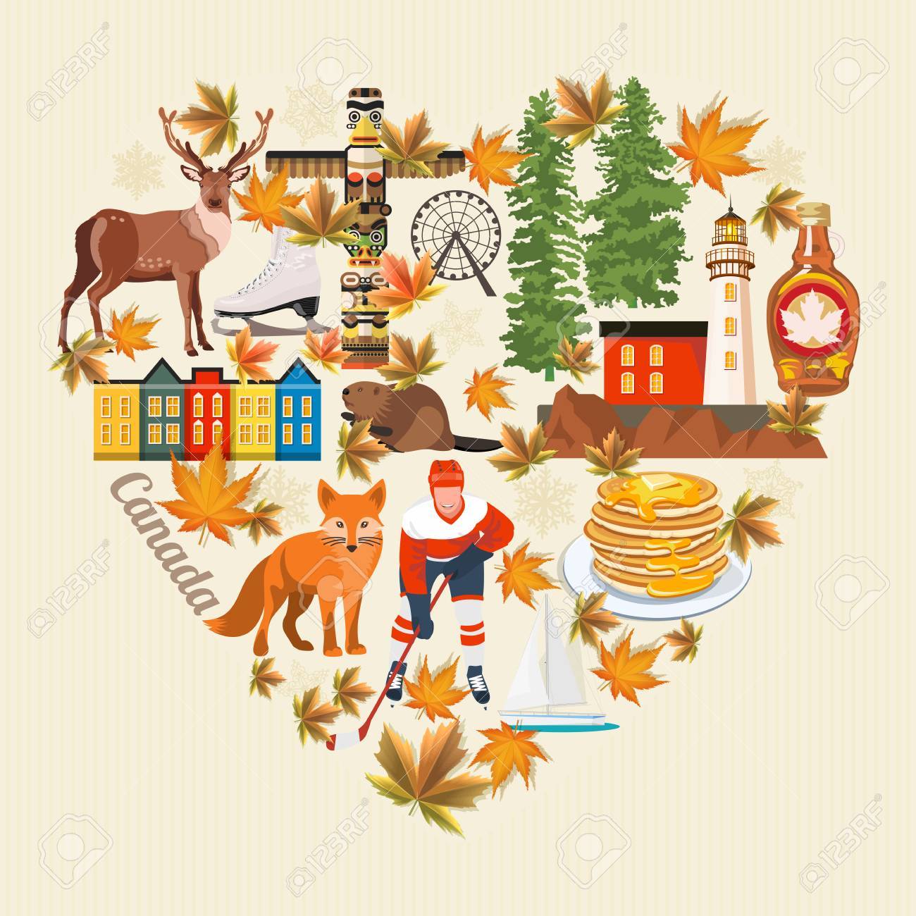 Canada Canadian Vector Illustration Travel Postcard Royalty Free Cliparts Vectors And Stock Illustration Image Canada Canadian Vector Illustration Travel Postcard Royalty Free Cliparts Vectors And Stock Illustration Image