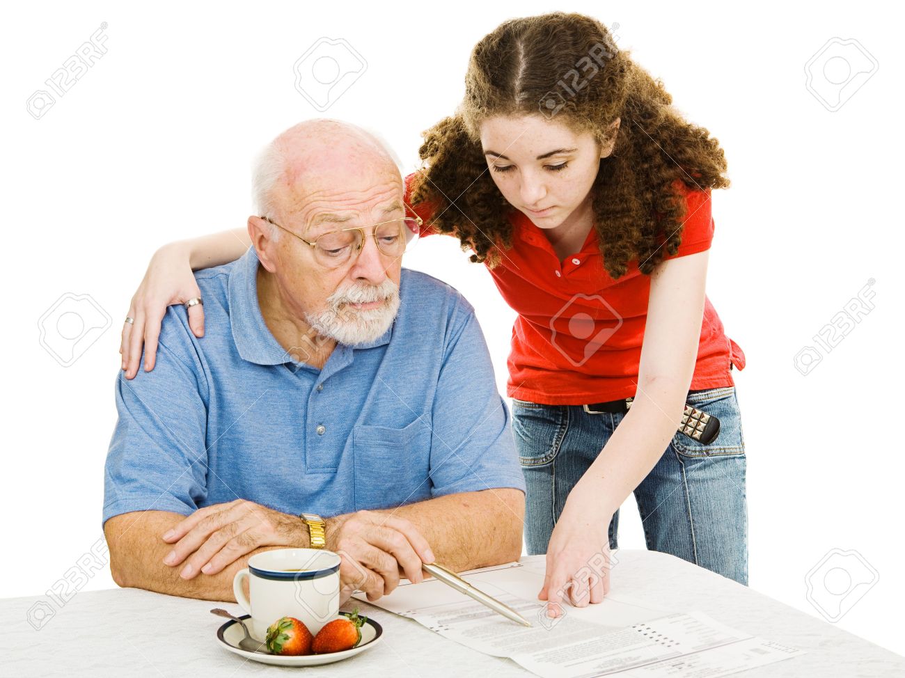 granpa and teen Trina the big lick
