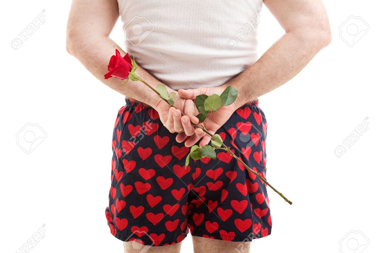 heart boxer shorts