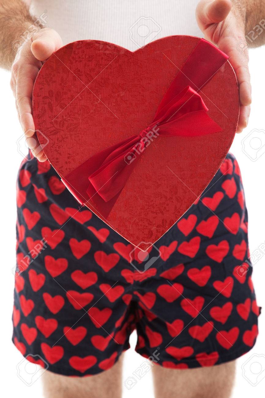 valentine's day boxer shorts